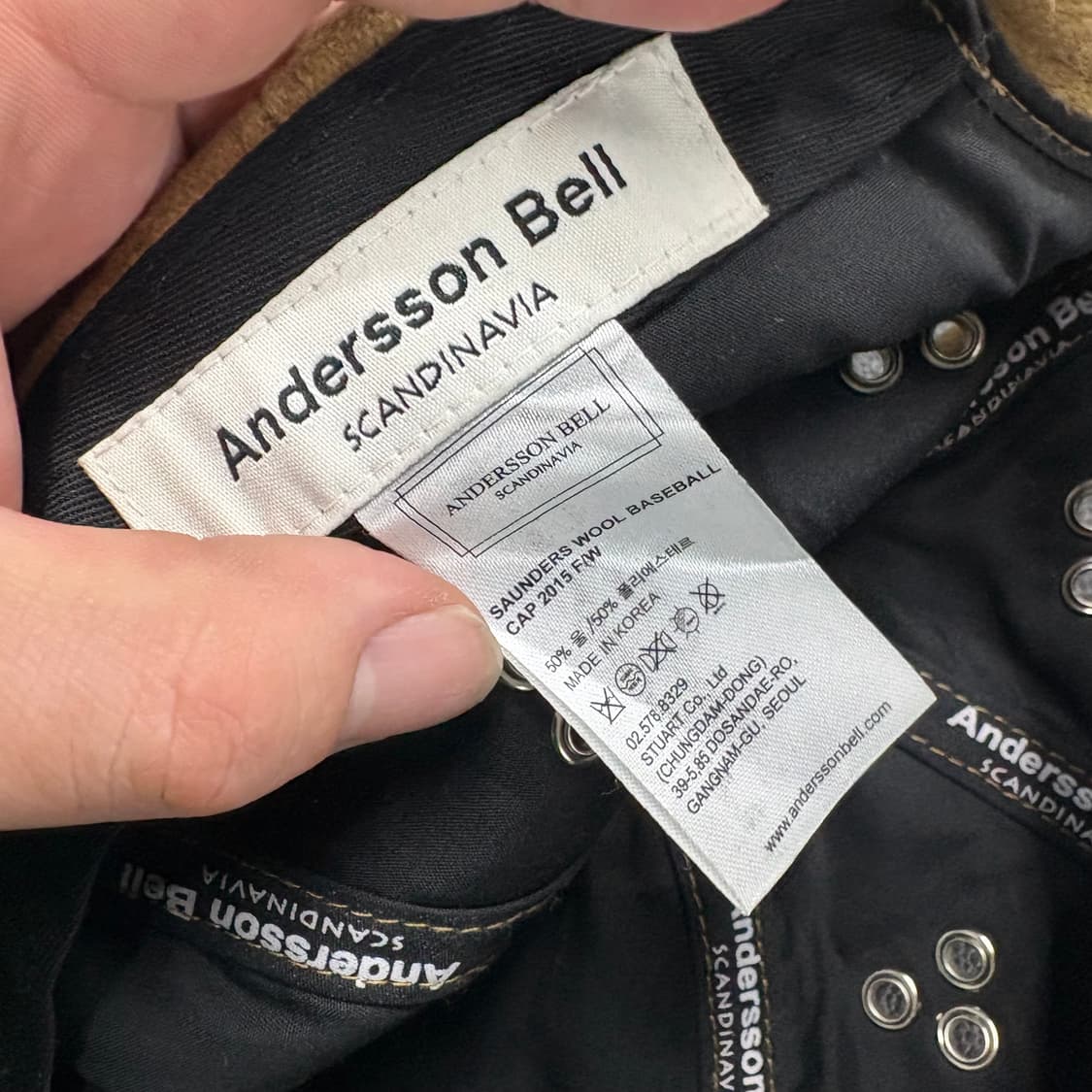 앤더슨벨 볼캡 상품이미지5