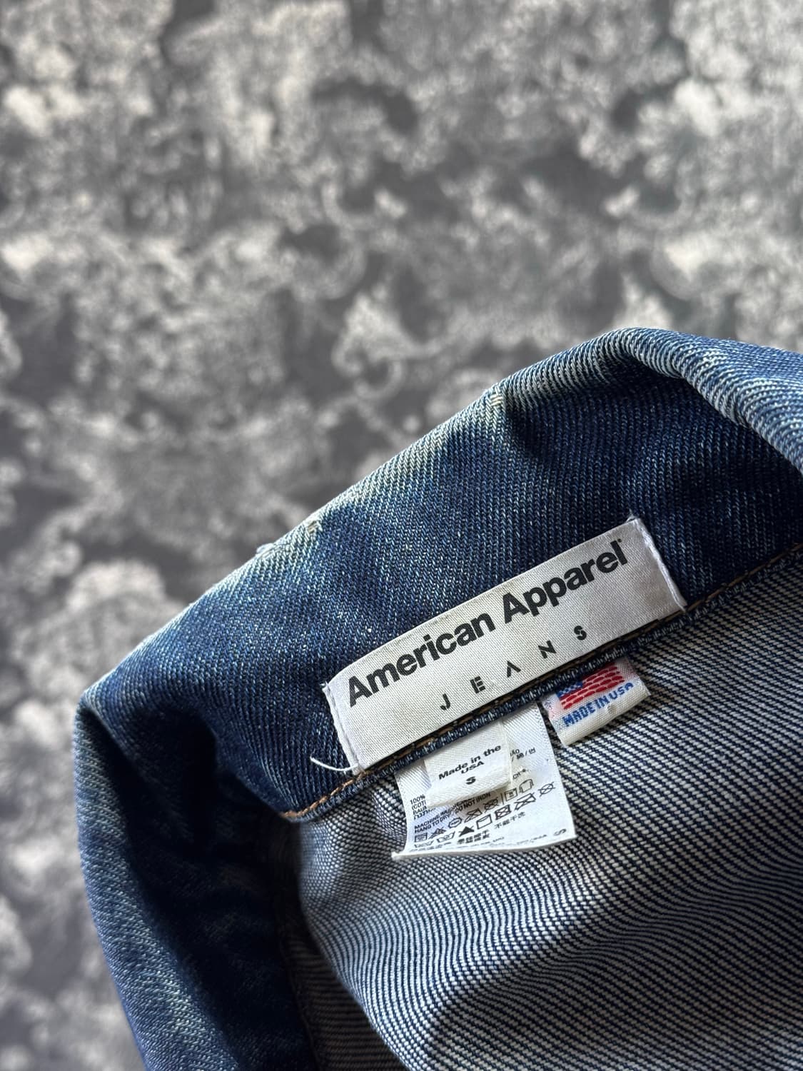 american apparel 아메리칸어패럴 청자켓 상품이미지5