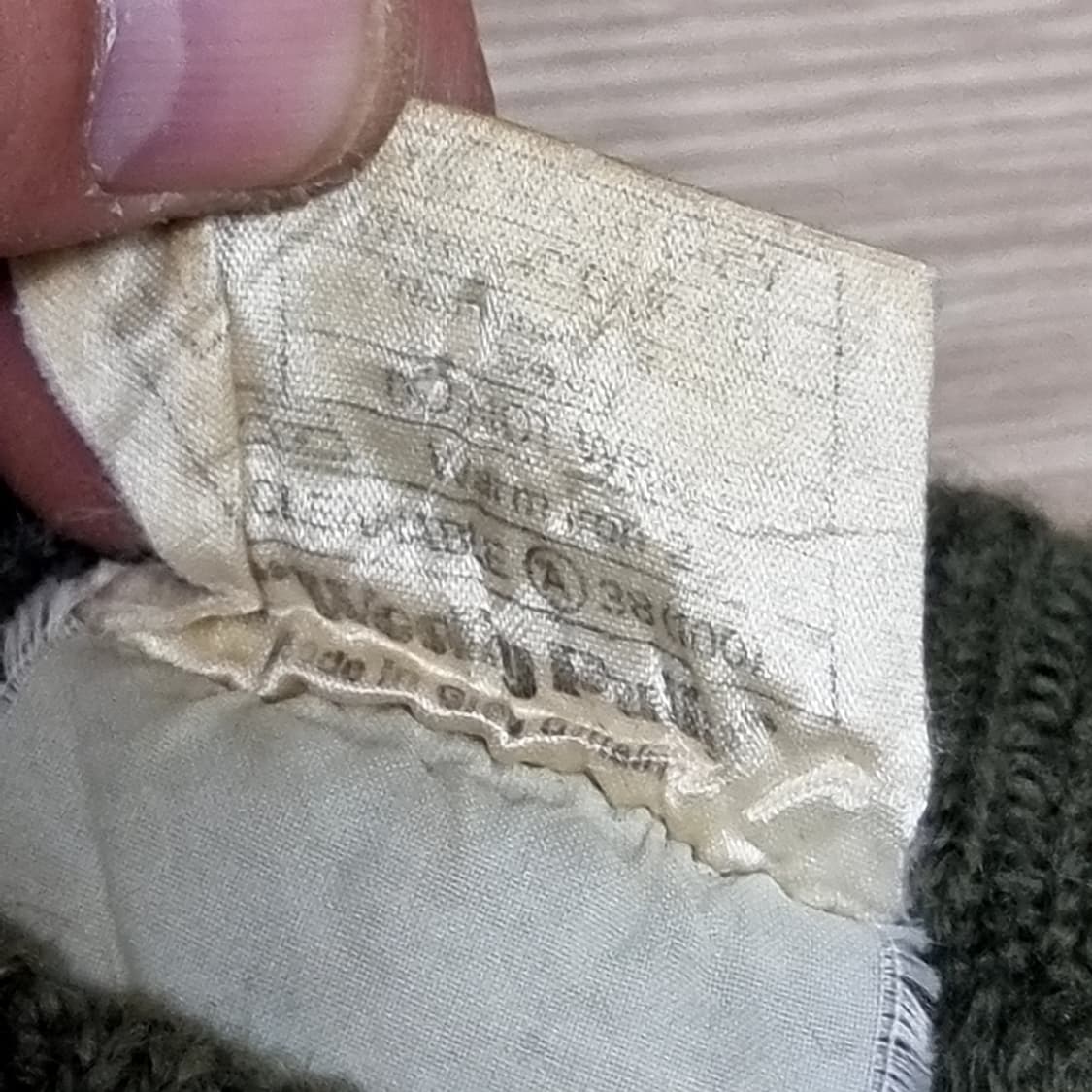 오리지널 미군 보급용 코만도 니트(42) 상품이미지4