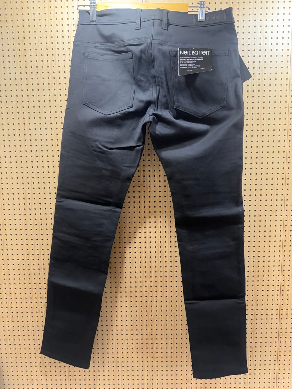 NEIL BARRETT Biker-style skinny jeans 상품이미지2