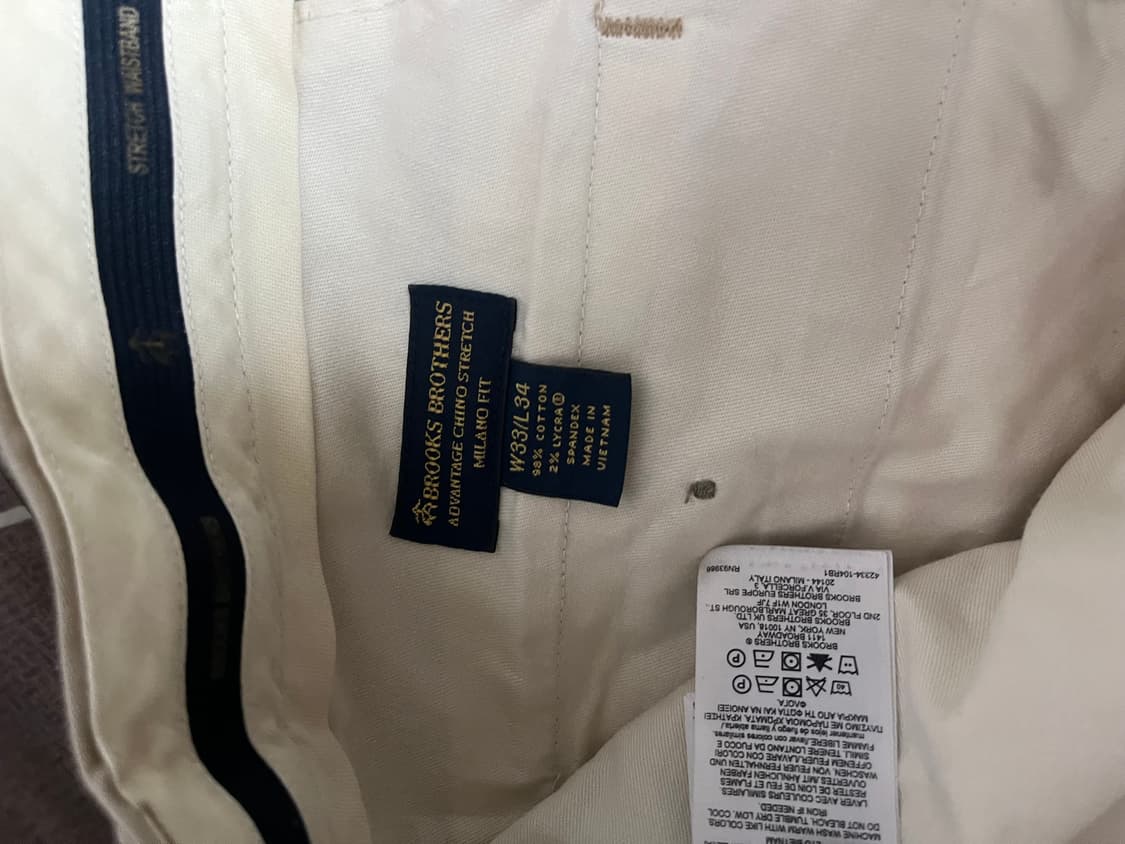 브룩스 브라더스 치노 33*34 상품이미지2