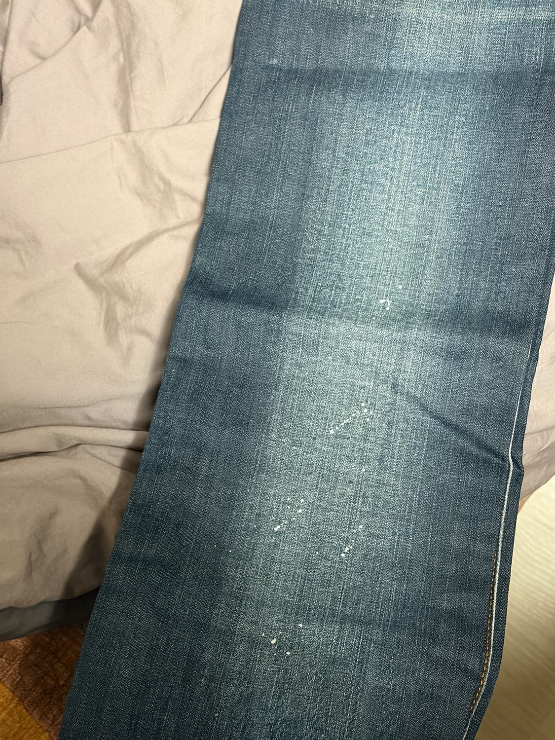 디올 옴므 08 언더마이카 레드페인트 진 (32 size) 상품이미지7