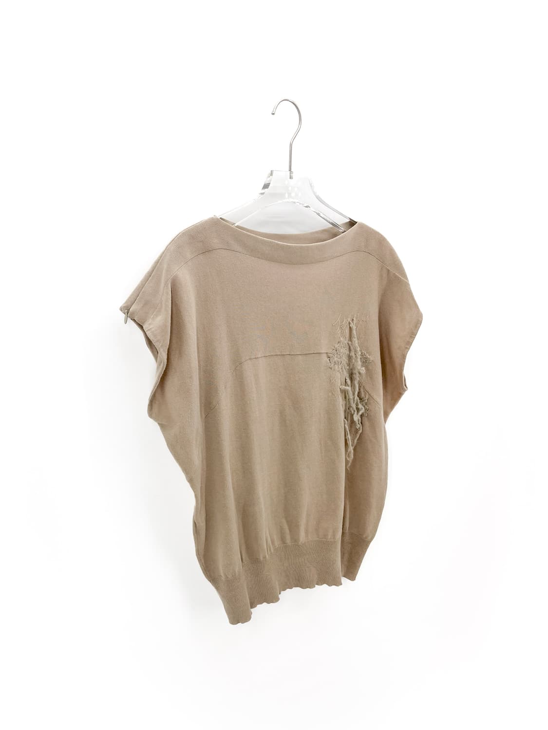 빈티지 자수 슬릿 숄더 코튼 슬리브 상품이미지2