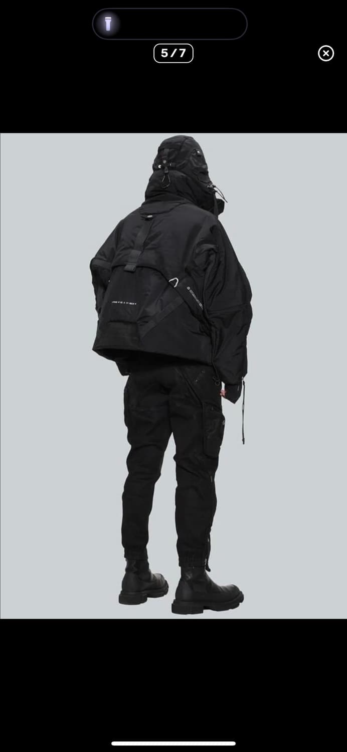 HAMCUS TUMULUSMAN PADDED JACKET BLACK 상품이미지5