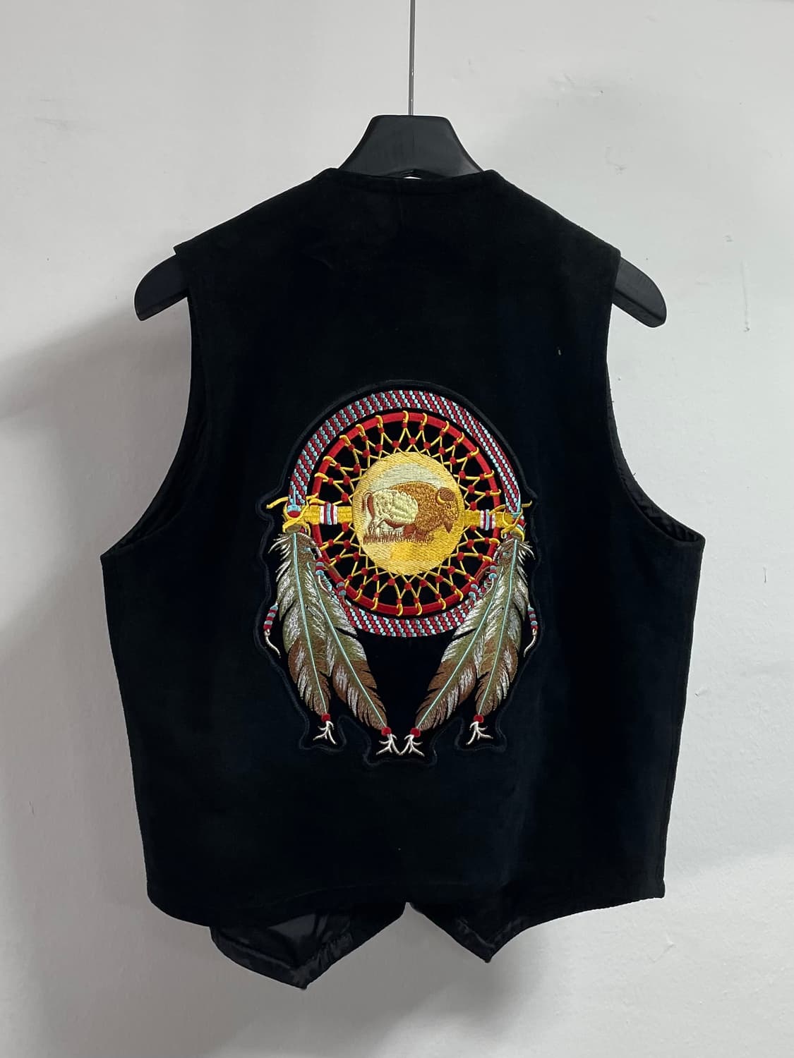 Native american 오르테가 리얼레더 베스트 (on.586) 상품이미지3