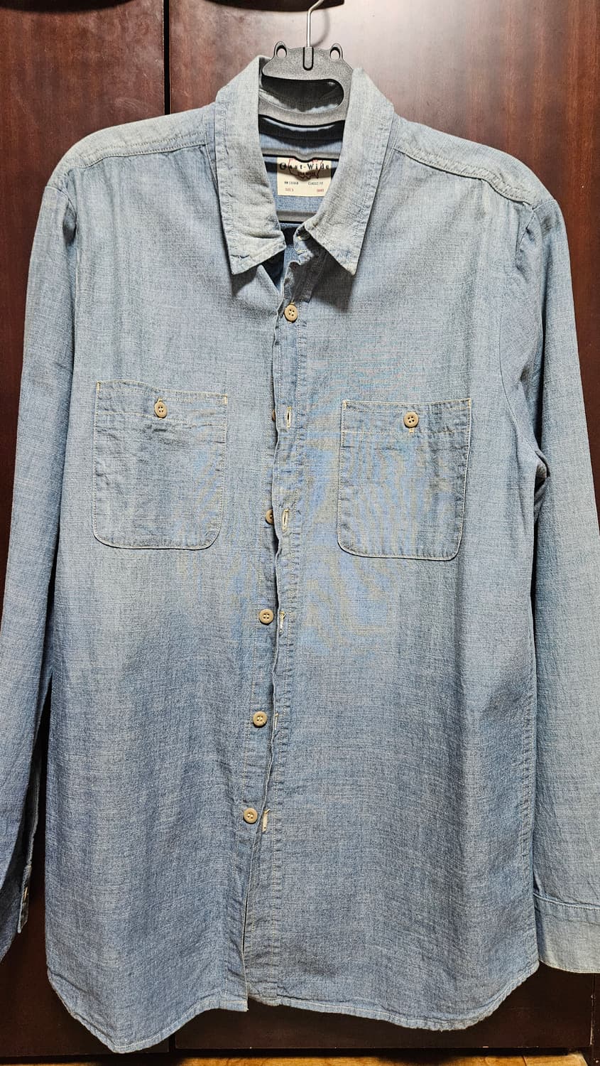 coast-wide 샴브레이 셔츠 상품이미지1