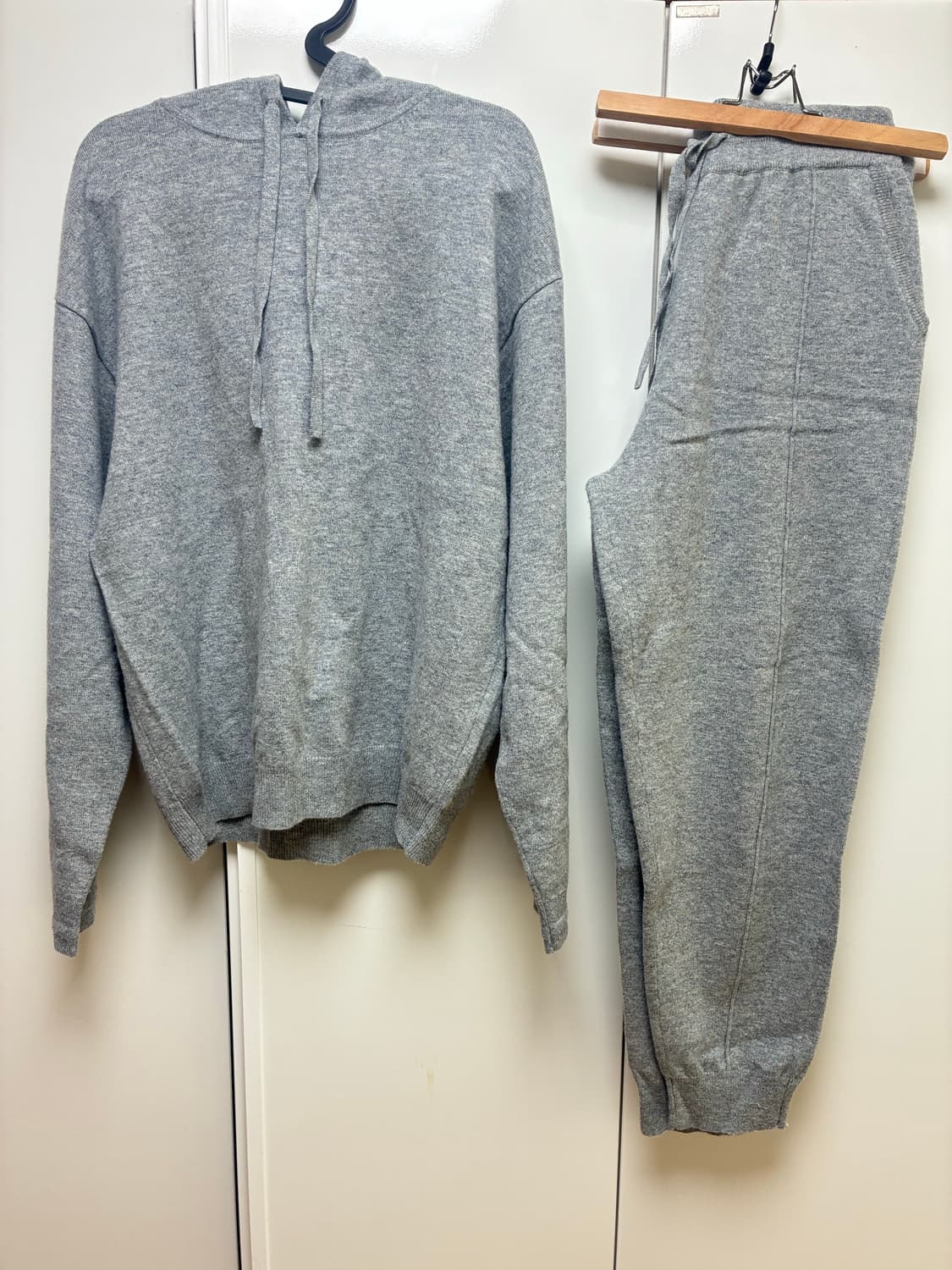 제이리움 셋업 후드 니트 L 하의 M  상품이미지1