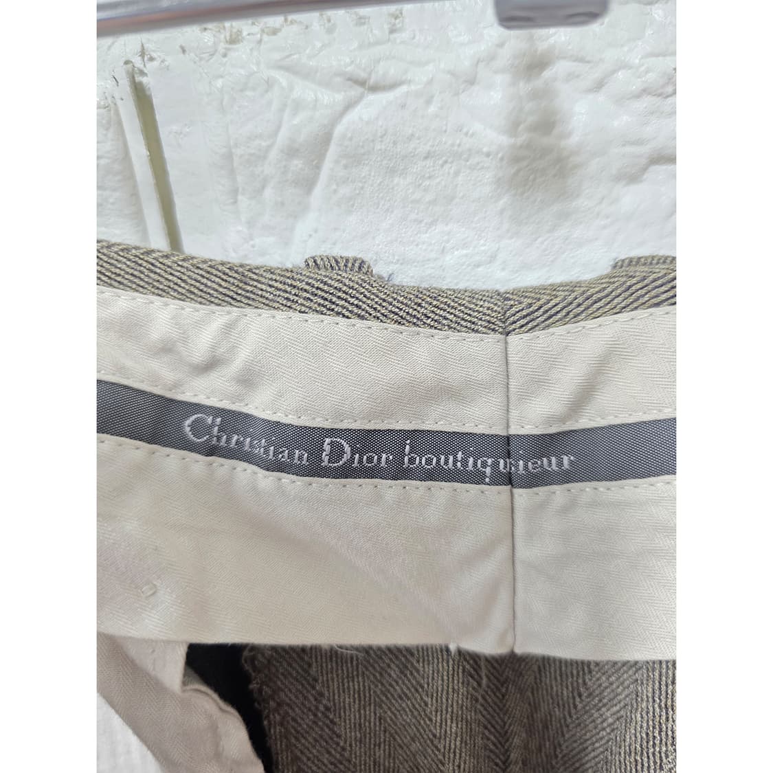 택포) Christian Dior 남성 모직 바지 34인치 상품이미지2