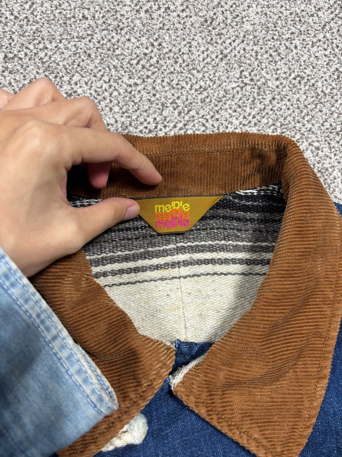 일본 Melple 워크자켓 더플자켓 L사이즈 상품이미지3