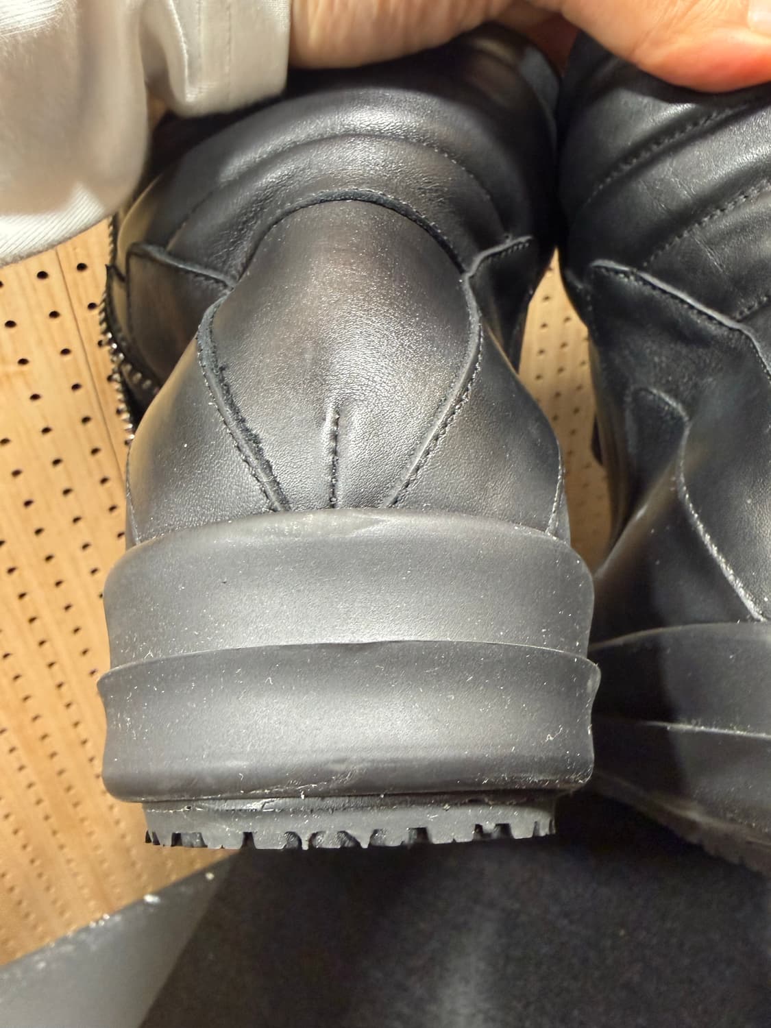 릭오웬스 지오바스켓 트리플 블랙 44 Rick Owens Geobaske 상품이미지8