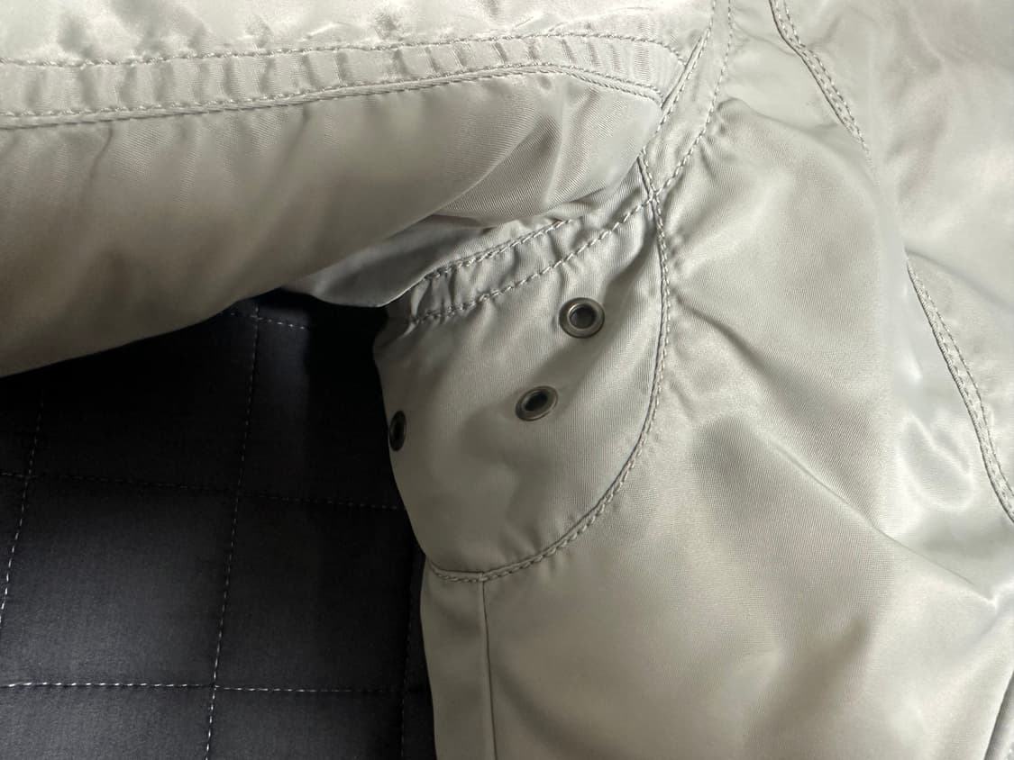 송지오옴므 MA-1 패딩, 사이즈 100~105, 샌드베이지 상품이미지5