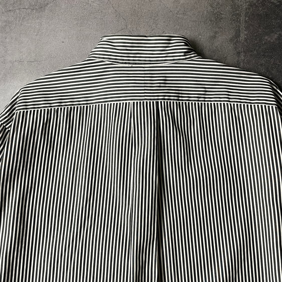 RALPH LAUREN 랄프로렌 빈티지 블랙 스트라이프 코튼 셔츠 상품이미지7