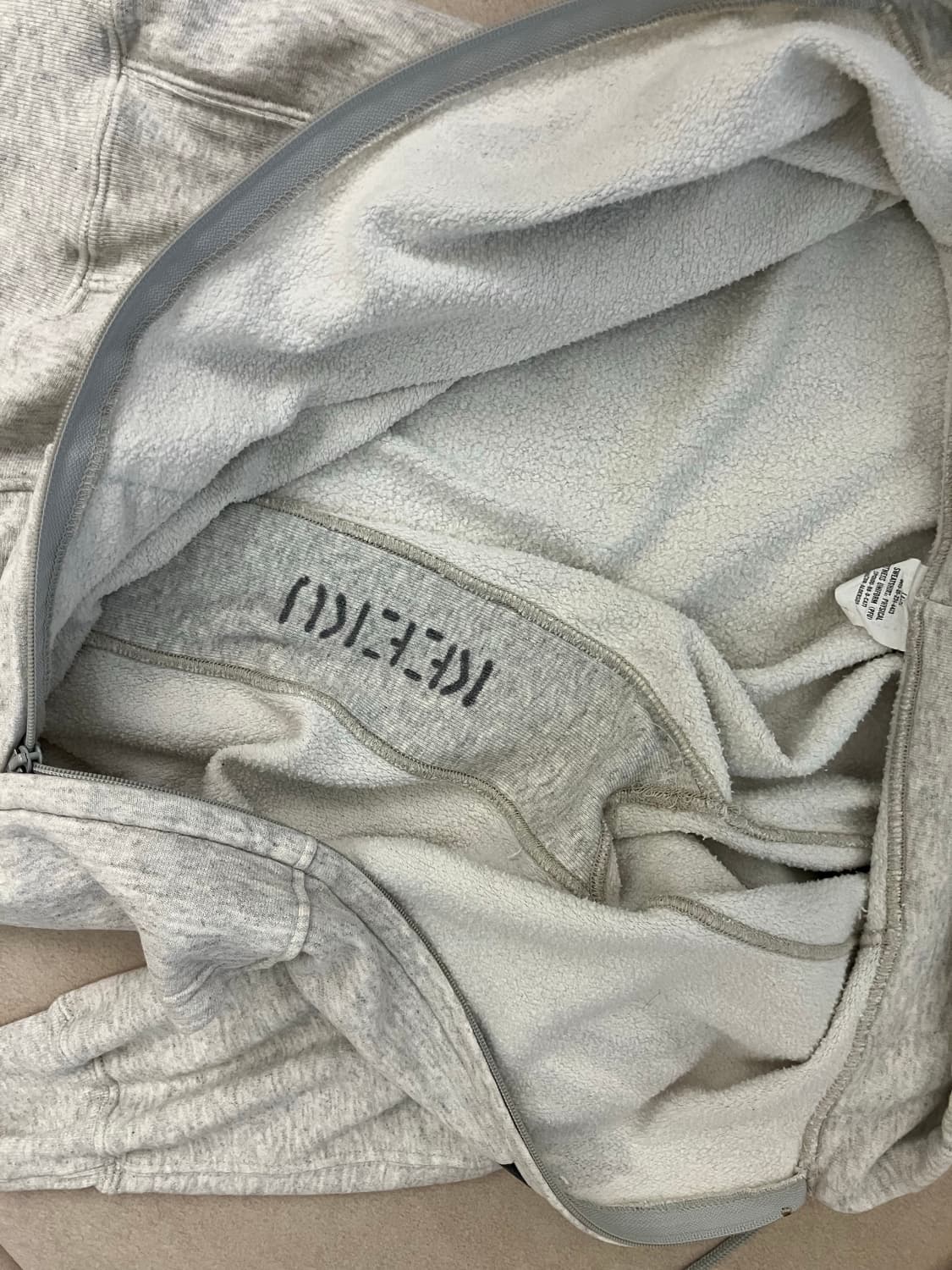 90s Army hoodie zip up 상품이미지5