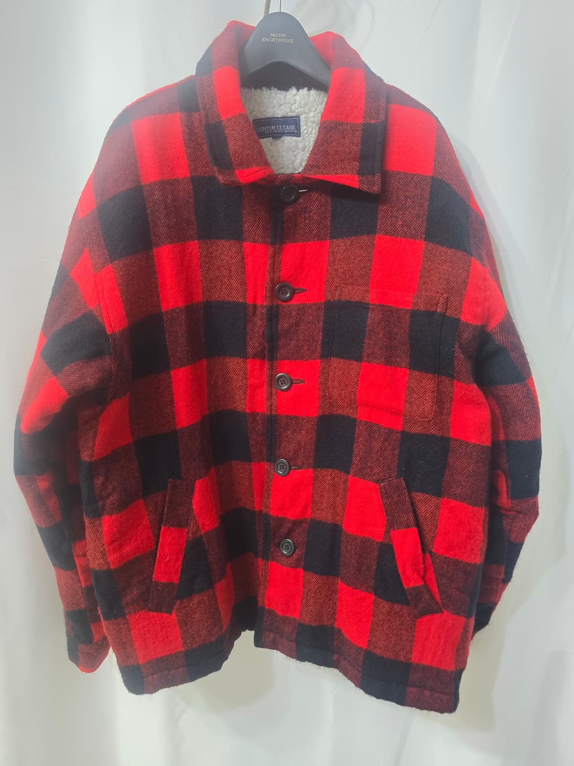 빈티지 체크자켓 상품이미지1