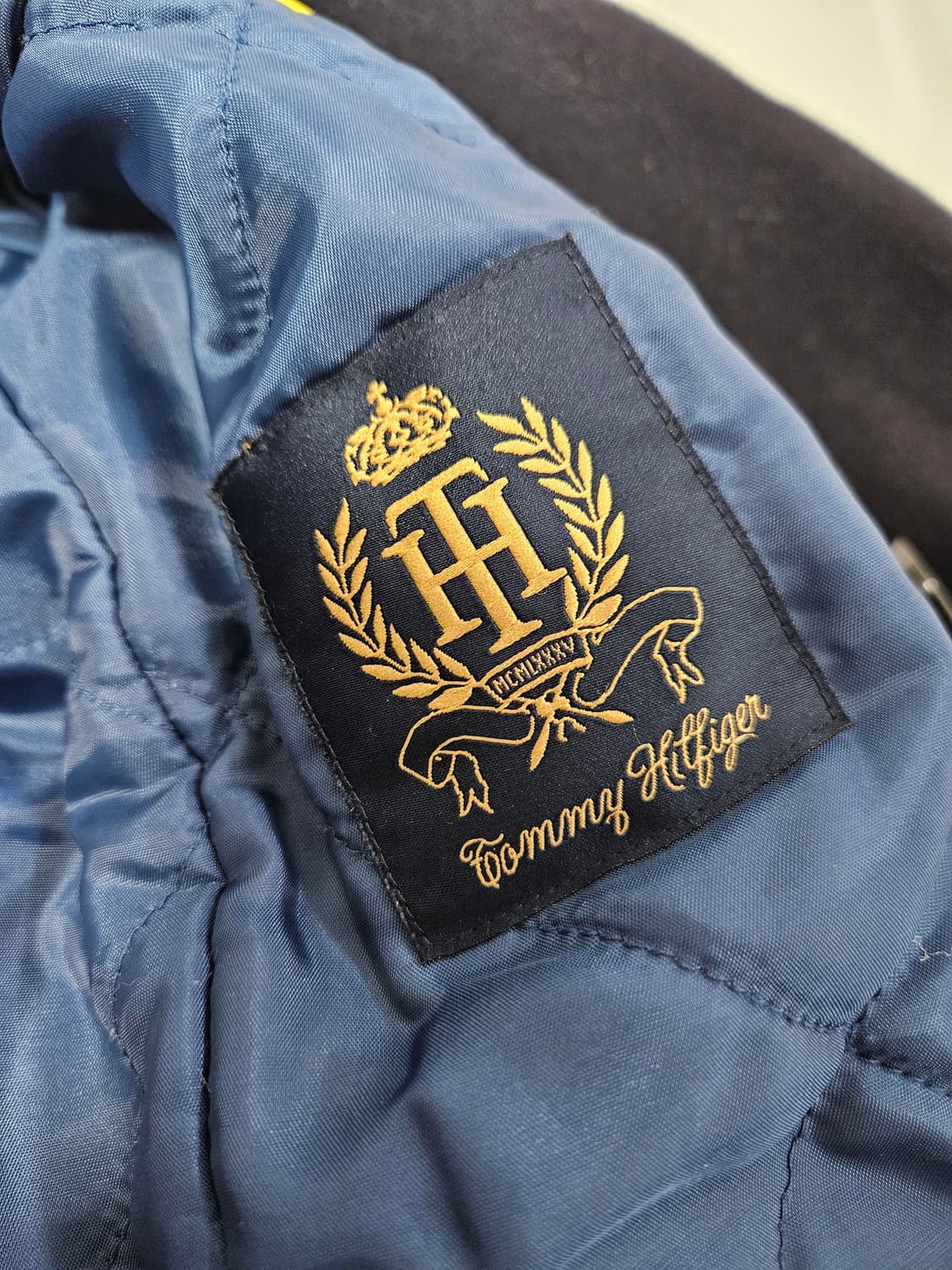 타미힐피거 클래식 울 버클넥 피코트 트렌치코트 자켓 S 95 상품이미지3