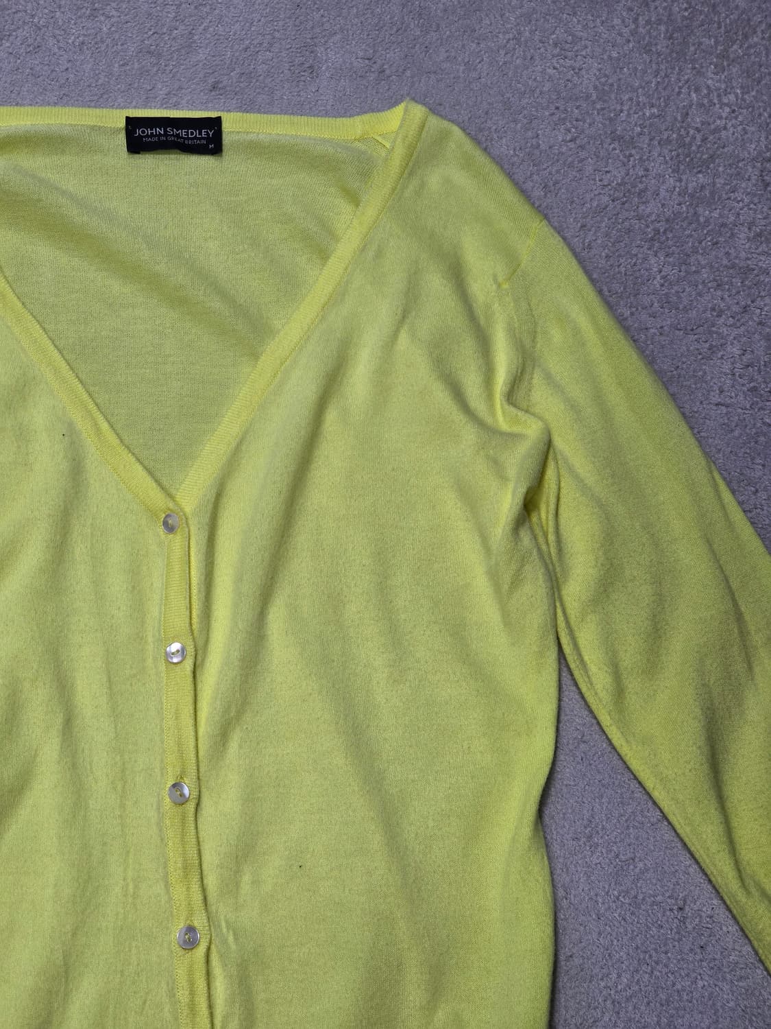 John Smedley 존스메들리 코튼 가디건 M 상품이미지2