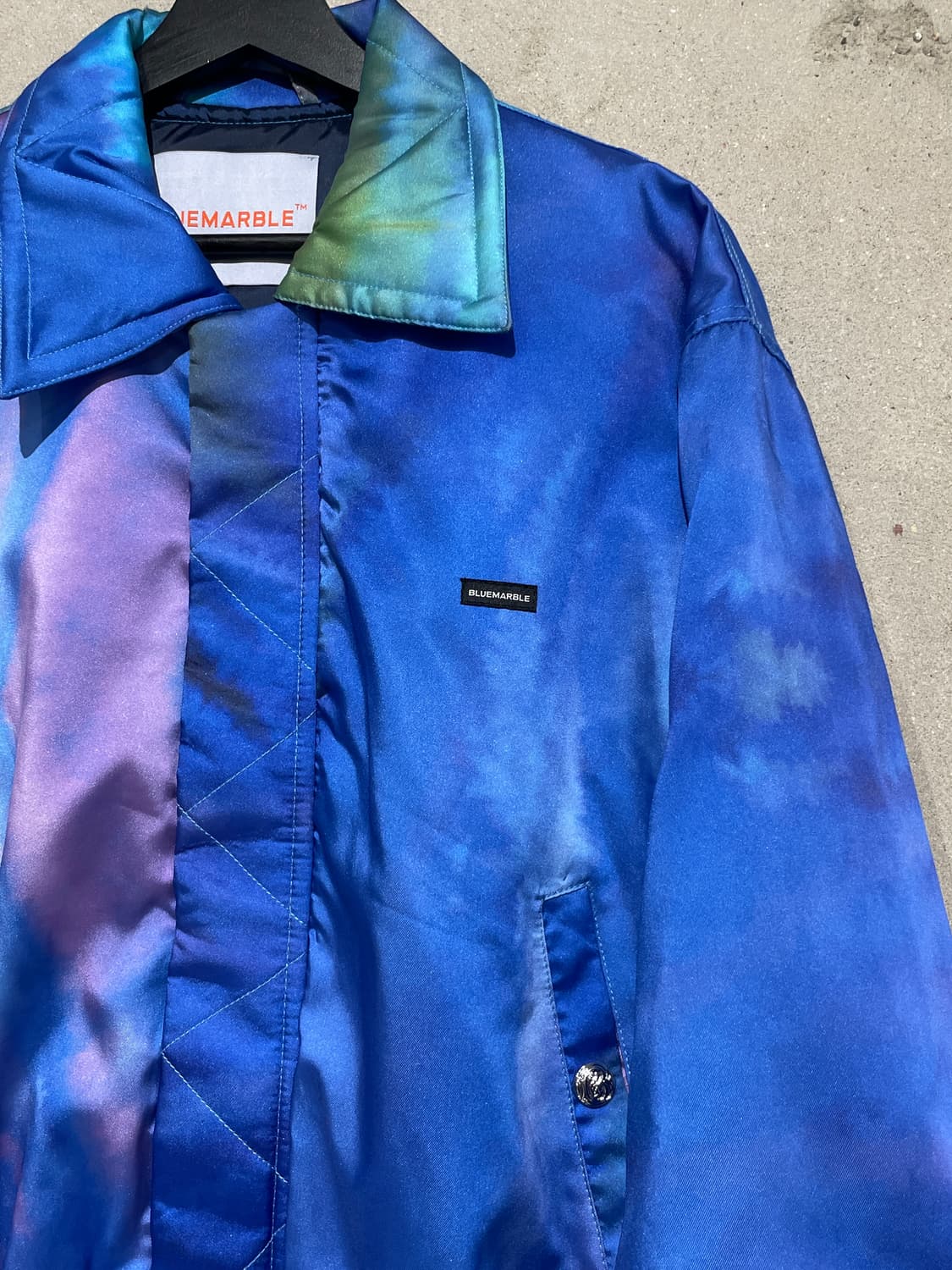 블루마블 타이다이 히든 집업 봄버 자켓 상품이미지3