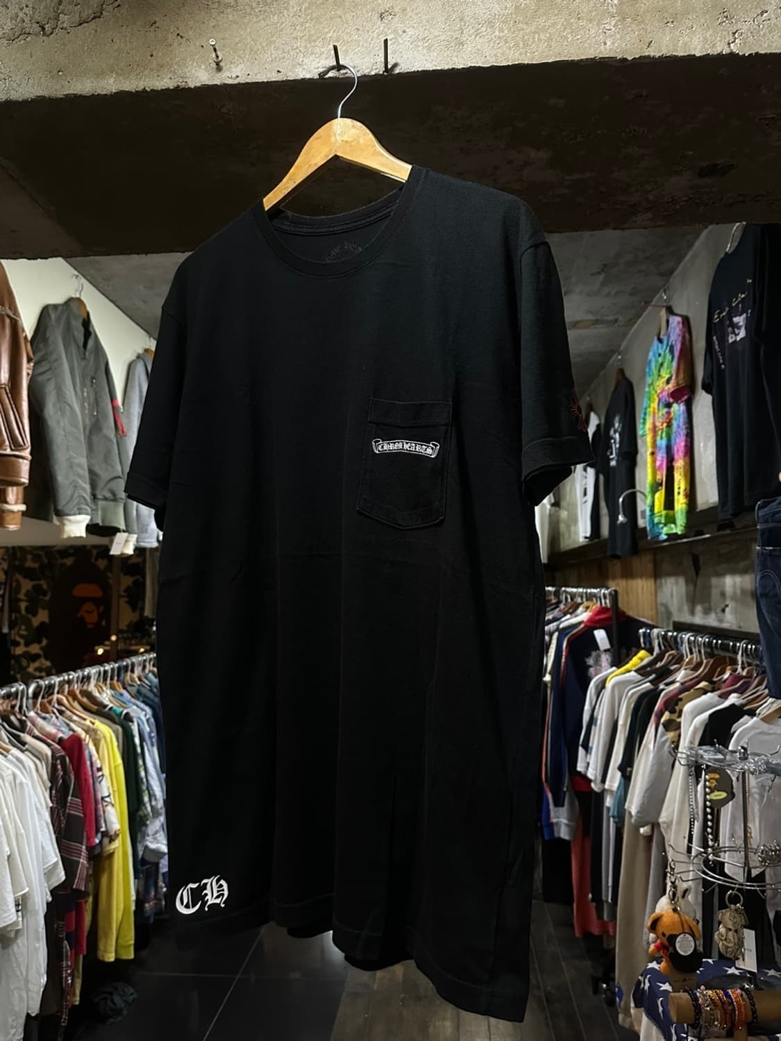 Chrome Hearts 크롬하츠 USA 스크롤 프린팅 반팔 상품이미지3