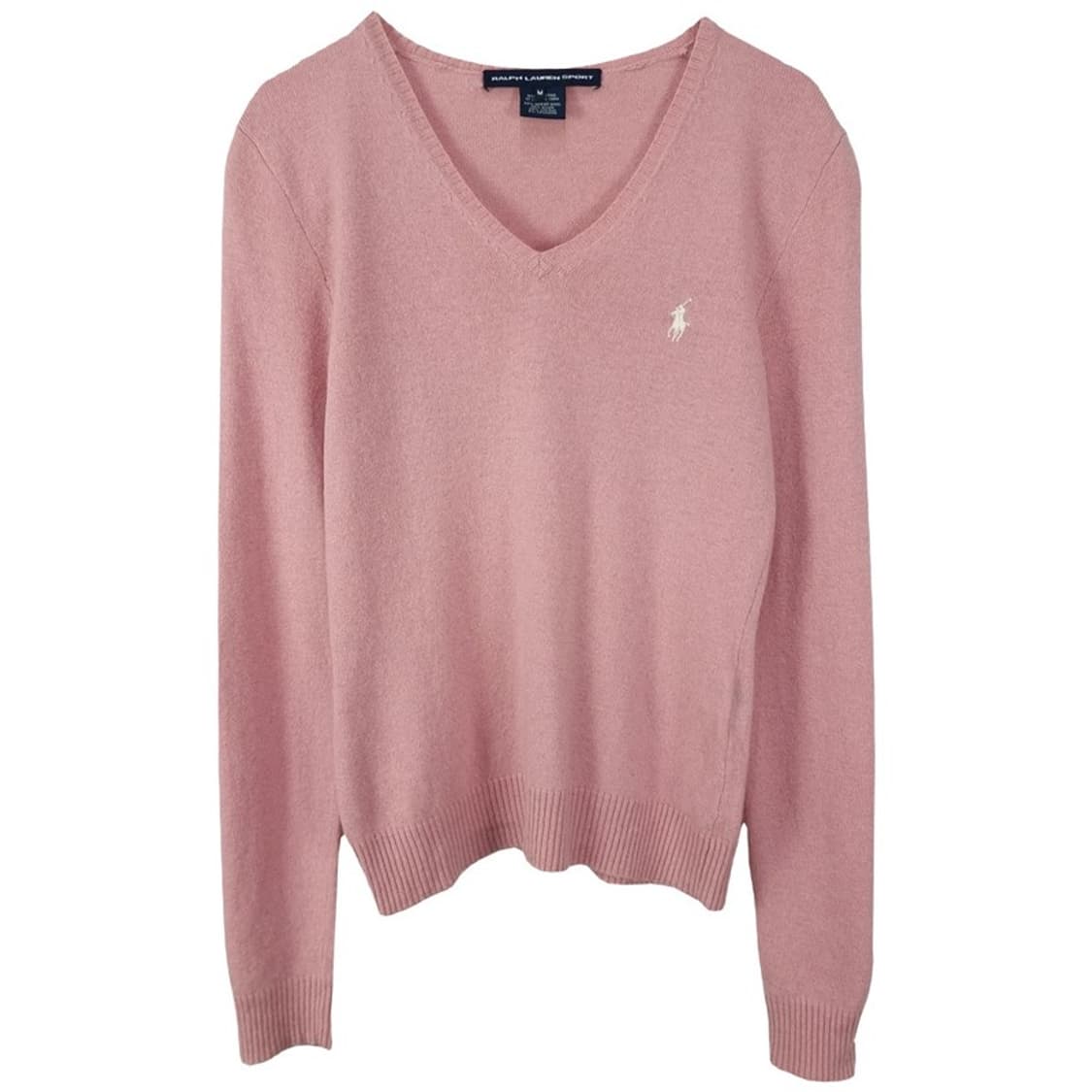 [폴로 랄프로렌] 로고 자수 브이넥 니트 M19507 상품이미지2