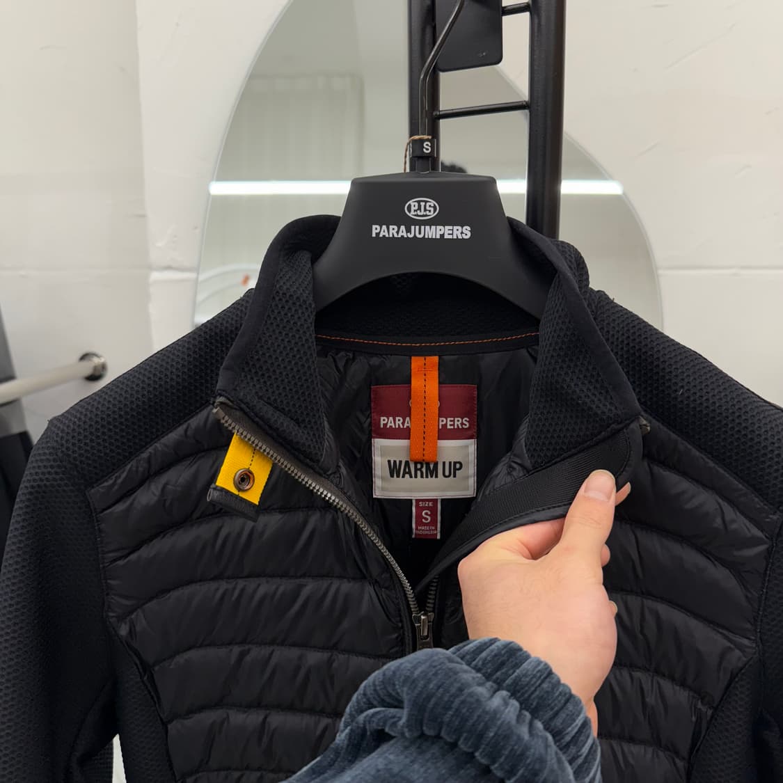 [S/풀구성] 파라점퍼스 경량패딩 블랙  상품이미지3