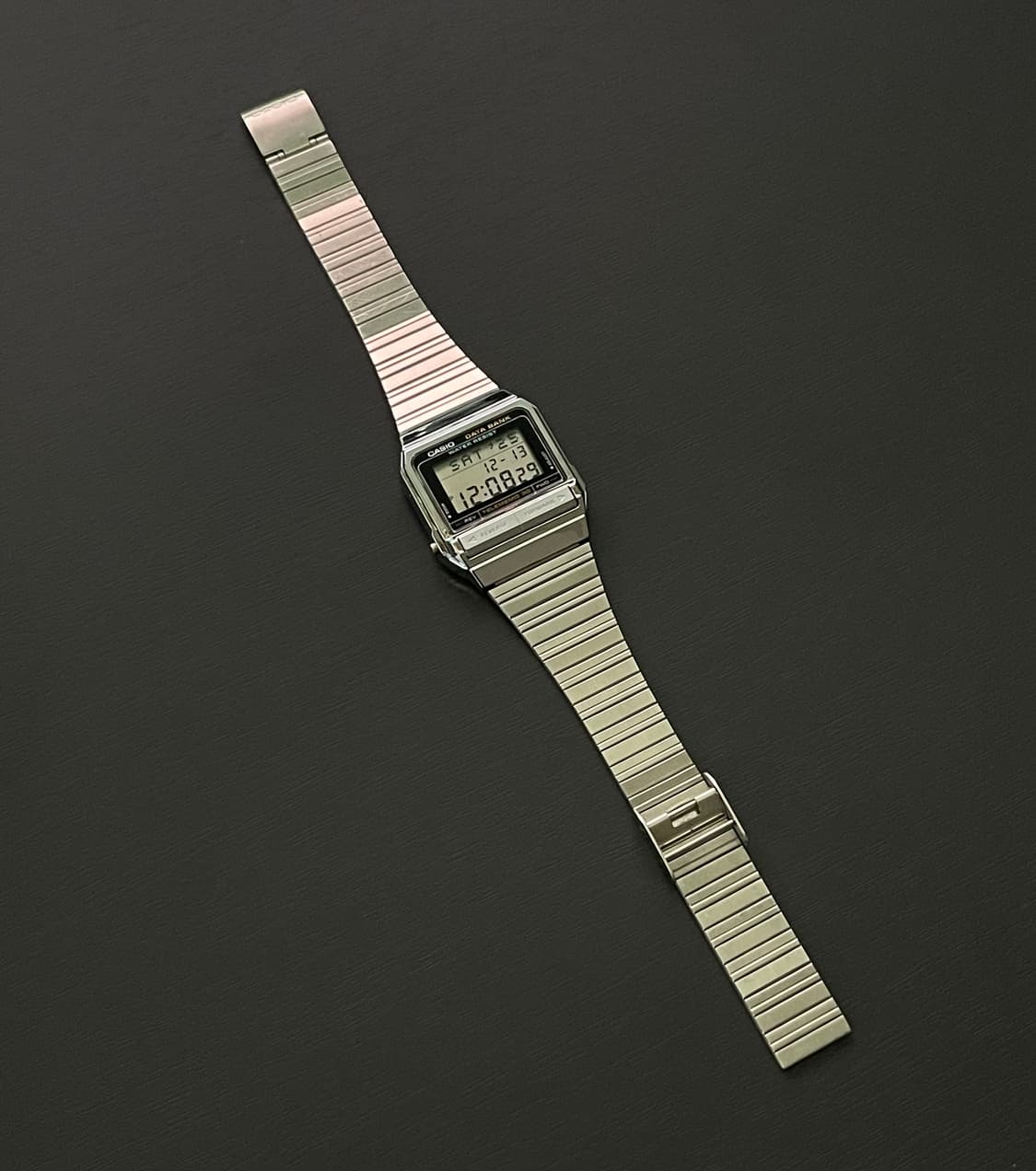 [풀구성] 카시오 데이터뱅크 DB-310 실버(은장) 메탈 상품이미지4