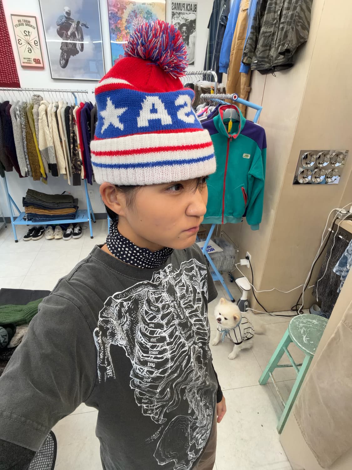 USA beanie 상품이미지4