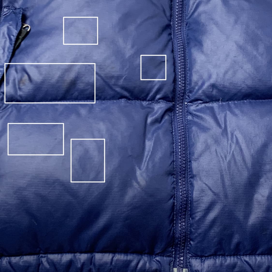 [L/정품] 노스페이스 700 눕시 패딩 블루 상품이미지4