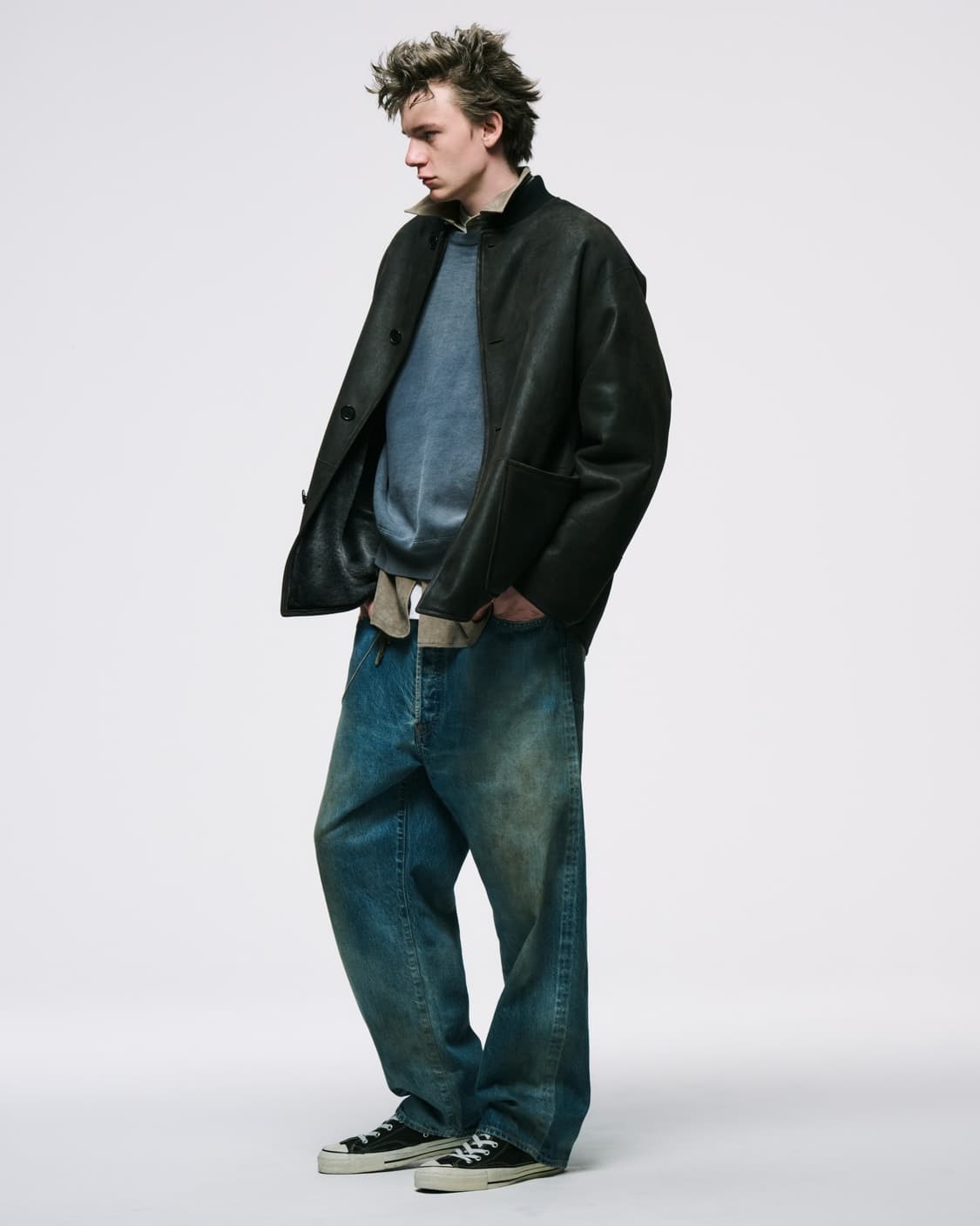 25aw Mouton Car Club Coat 상품이미지4