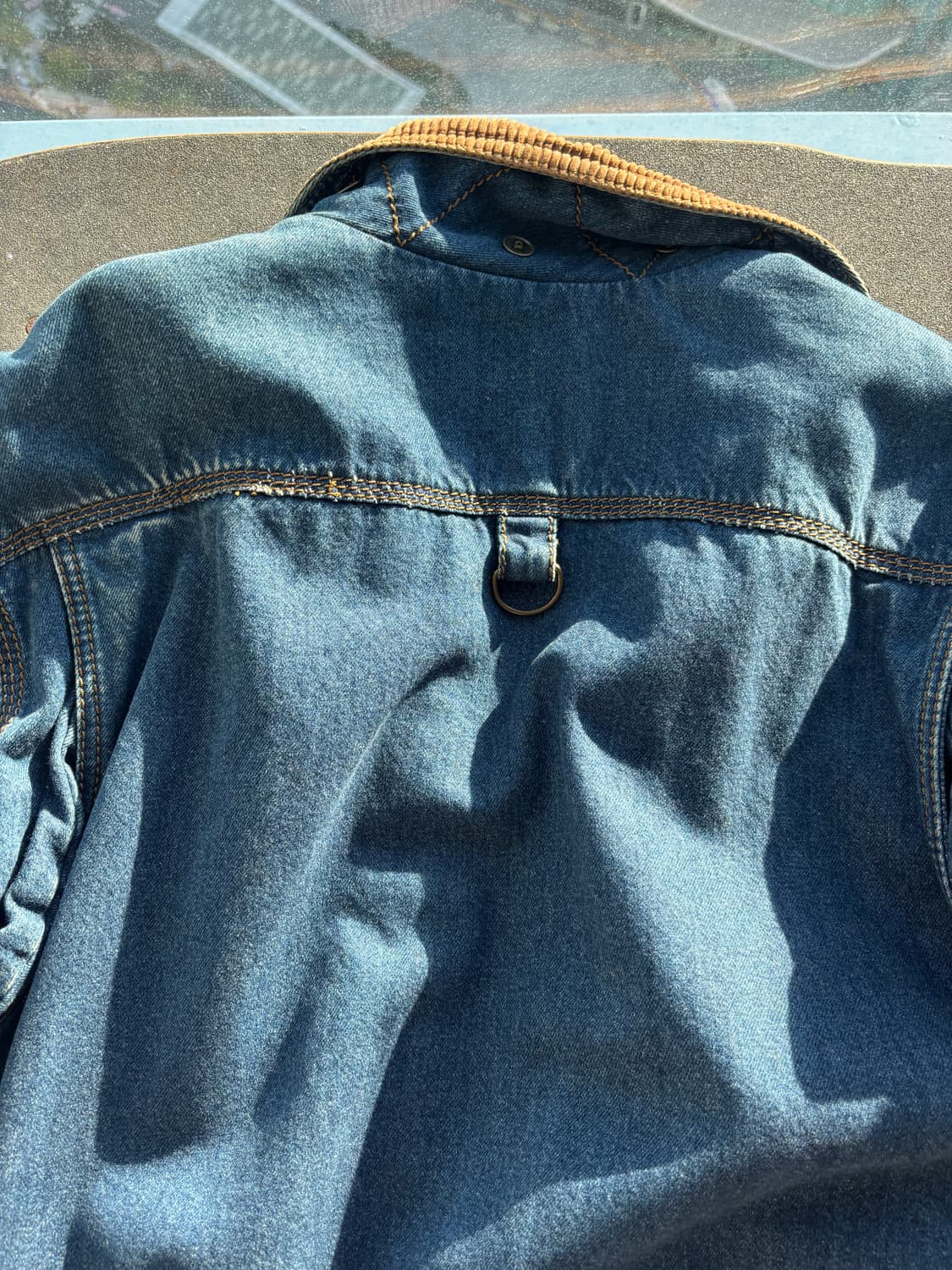 90s 데님 봄버 자켓 L 상품이미지6