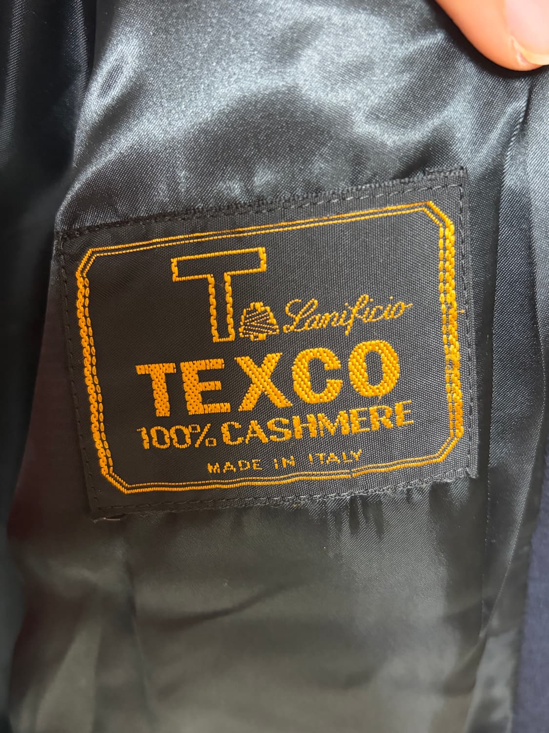 재팬 빈티지 캐시미어100 코트 상품이미지4