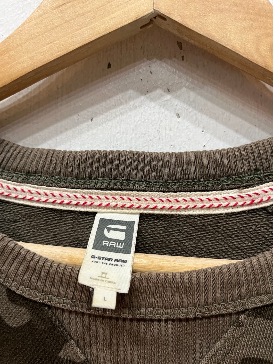 지스타로우 밀리터리 스웻셔츠 맨투맨 L 상품이미지5