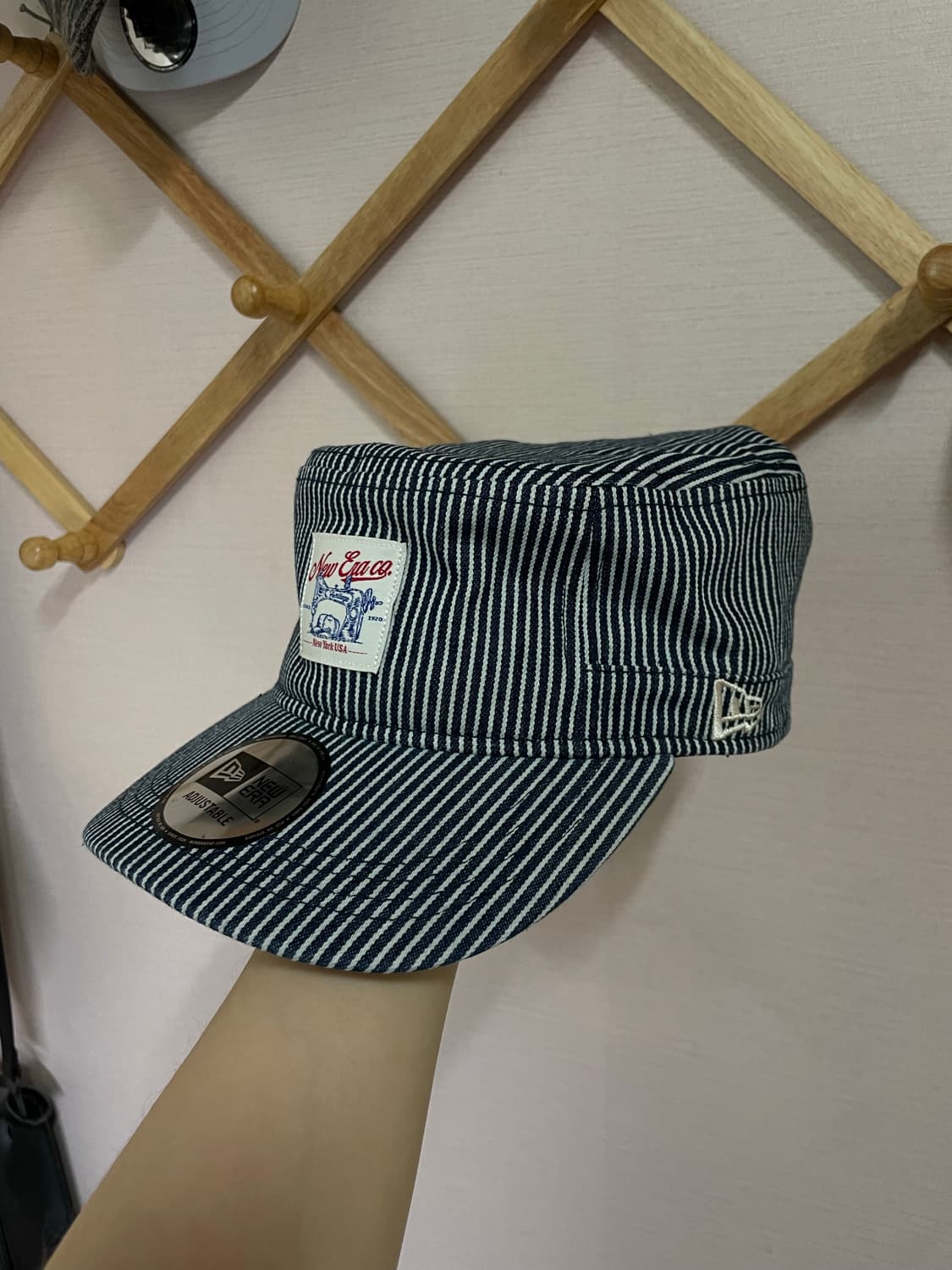 뉴에라 스트라이프 모자 상품이미지1