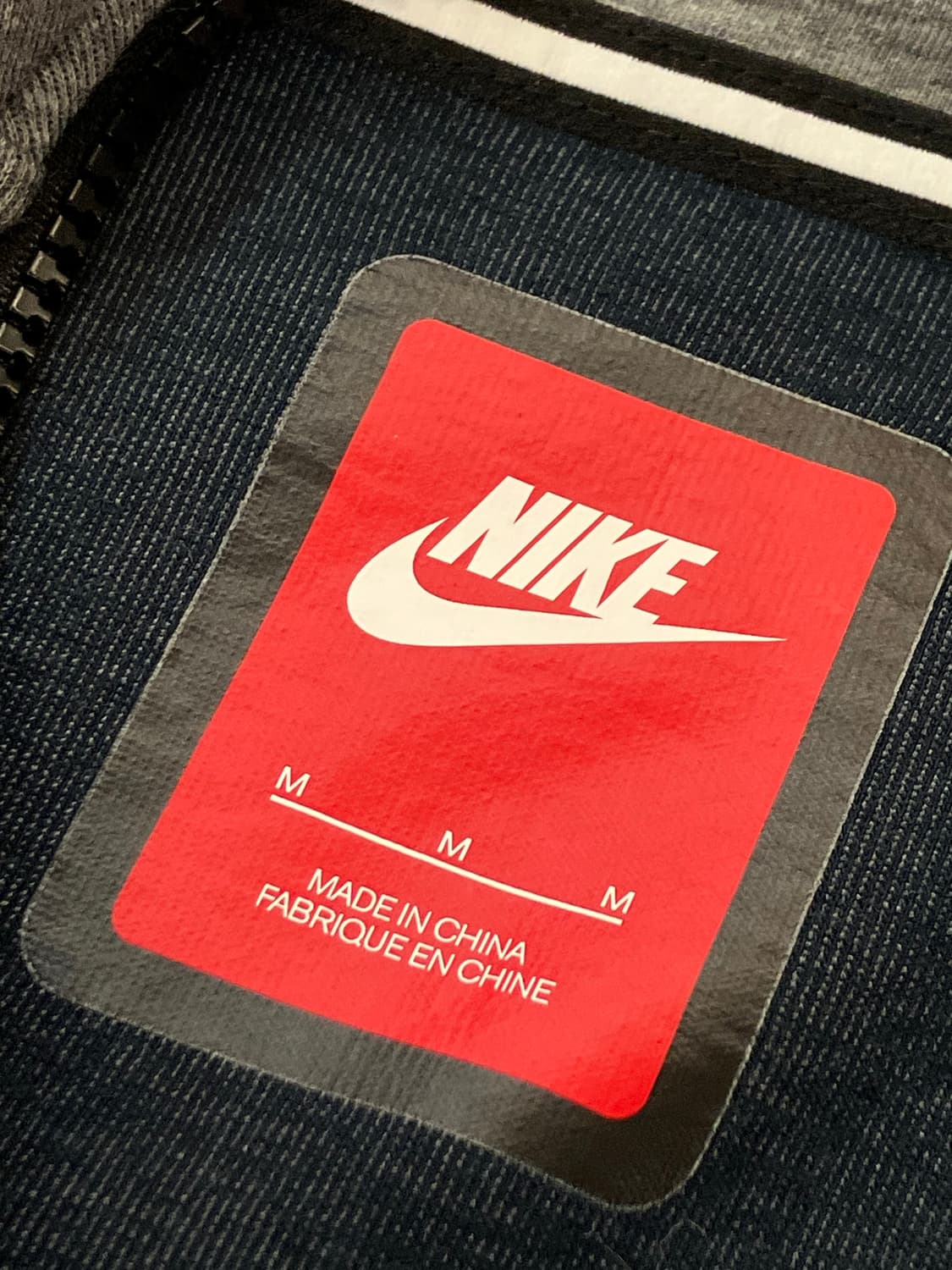 나이키 후드집업 그레이 M #csz2417 상품이미지4