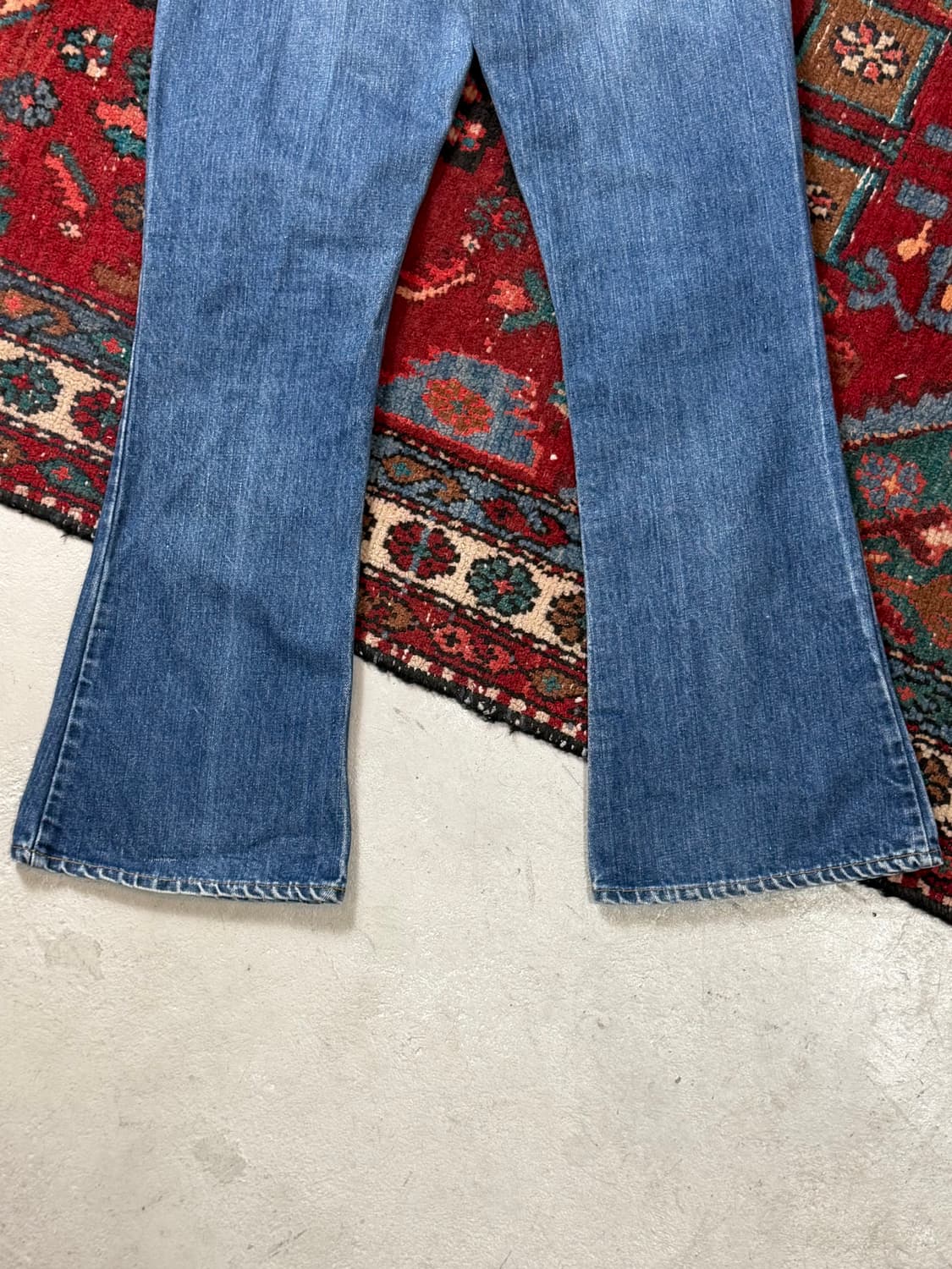 80's USA Made 빈티지 리바이스 646 벨바텀 부츠컷 오렌지탭 상품이미지8