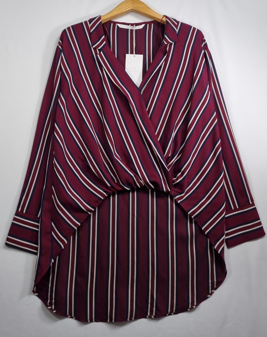 새상품) M ) ZARA 레드 블라우스 상품이미지1