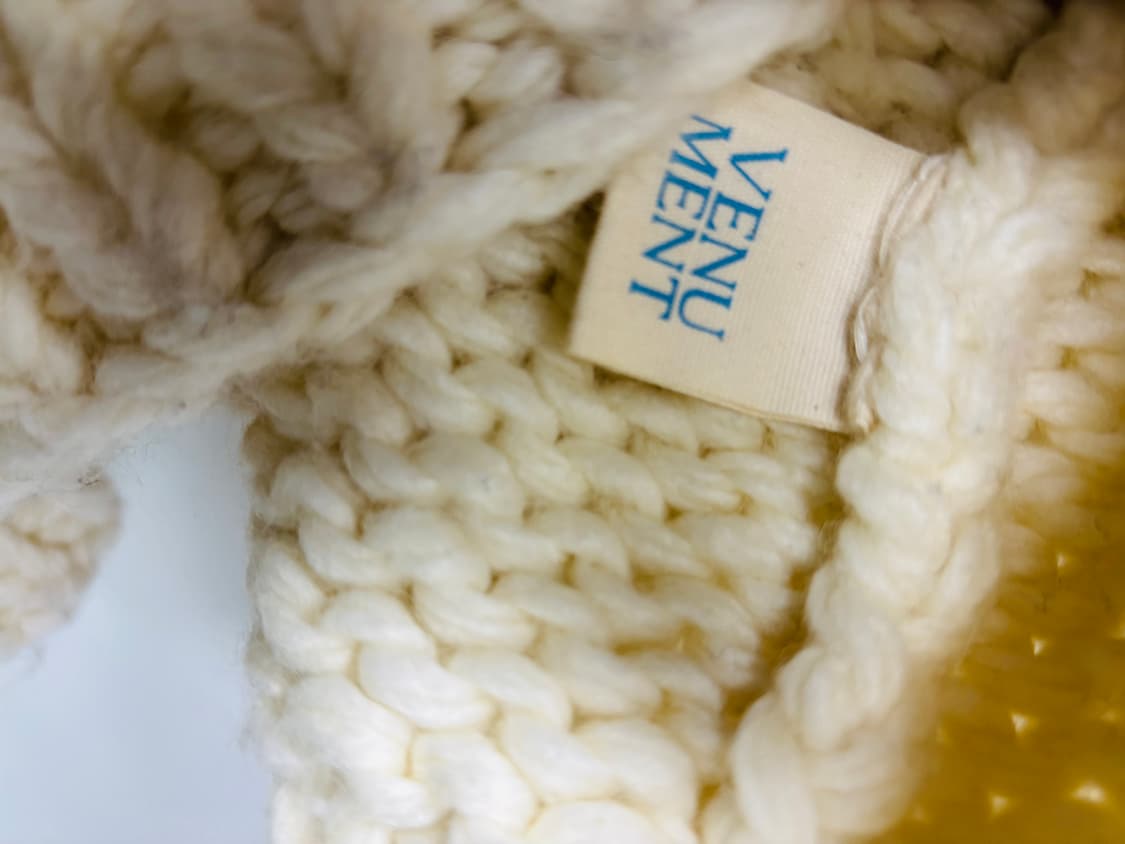 베뉴먼트 VENUMENT 핸드 니트 스웨터 상품이미지6