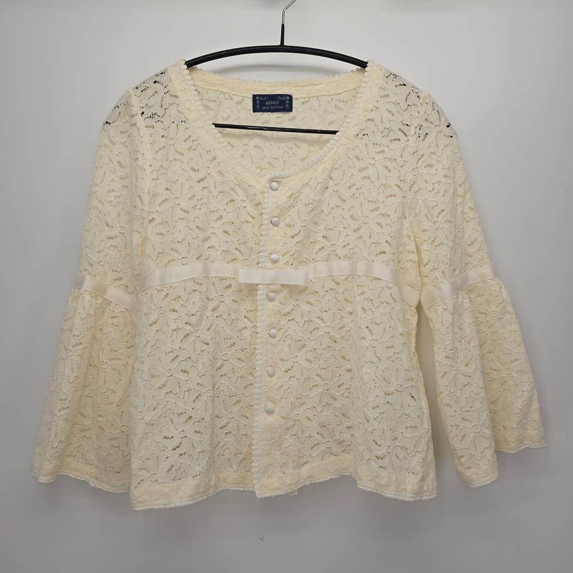 모리걸 빈티지 레이스 블라우스 상품이미지1