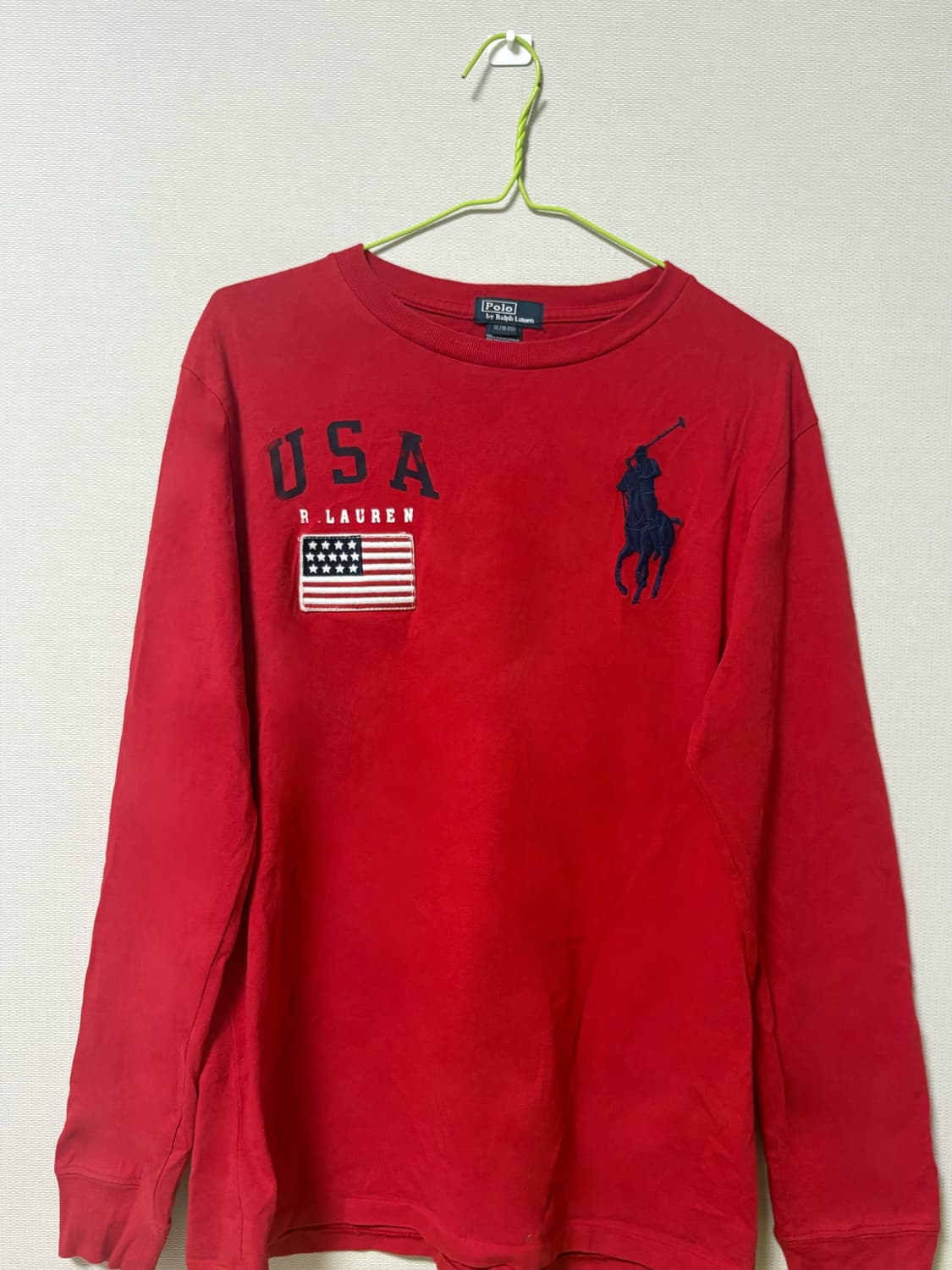 폴로 빅포니 롱슬리브 긴팔 티셔츠 상품이미지1