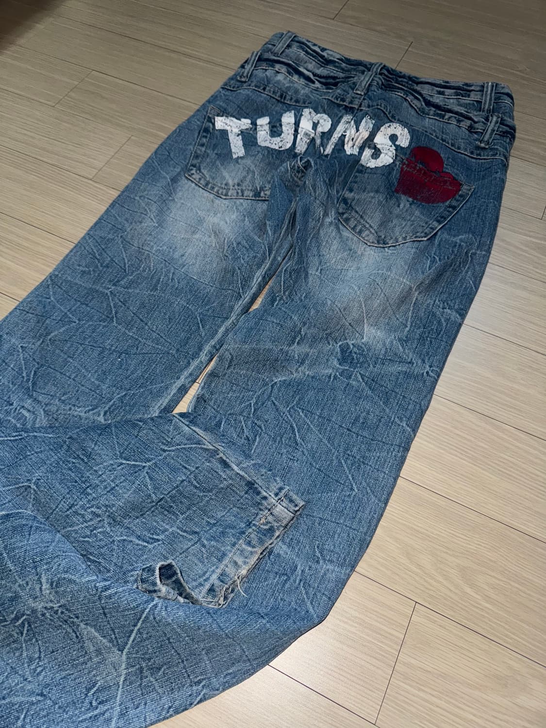 “COLZA” Gyaru st denim pants 상품이미지4