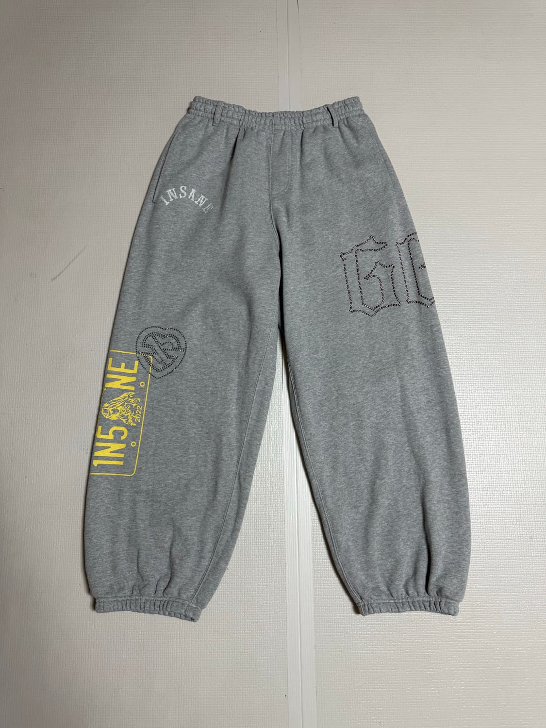 인세인 개러지 그래픽 스웻팬츠 상품이미지2