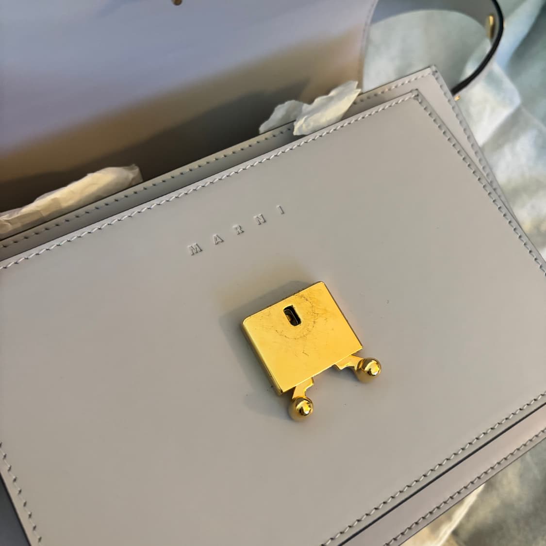 마르니 트렁크 미디움 펠리칸 상품이미지4