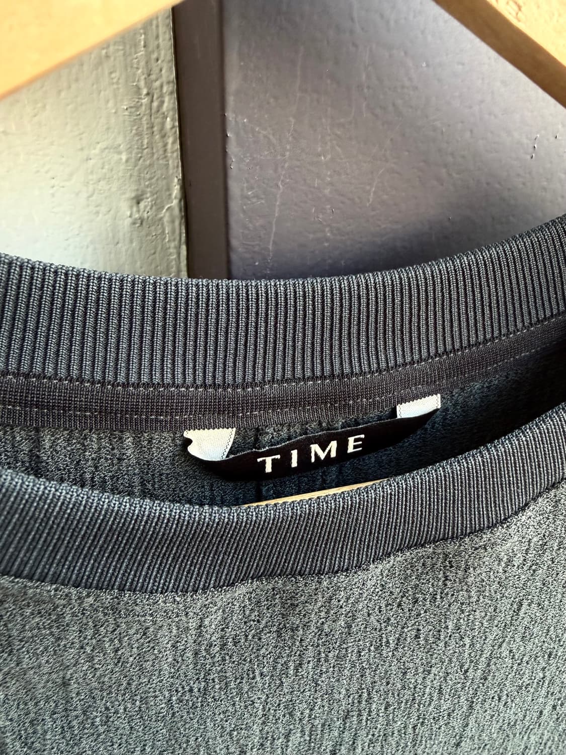 100~105/ 타임옴므 23SS 시어서커 라운드 반팔 상품이미지6