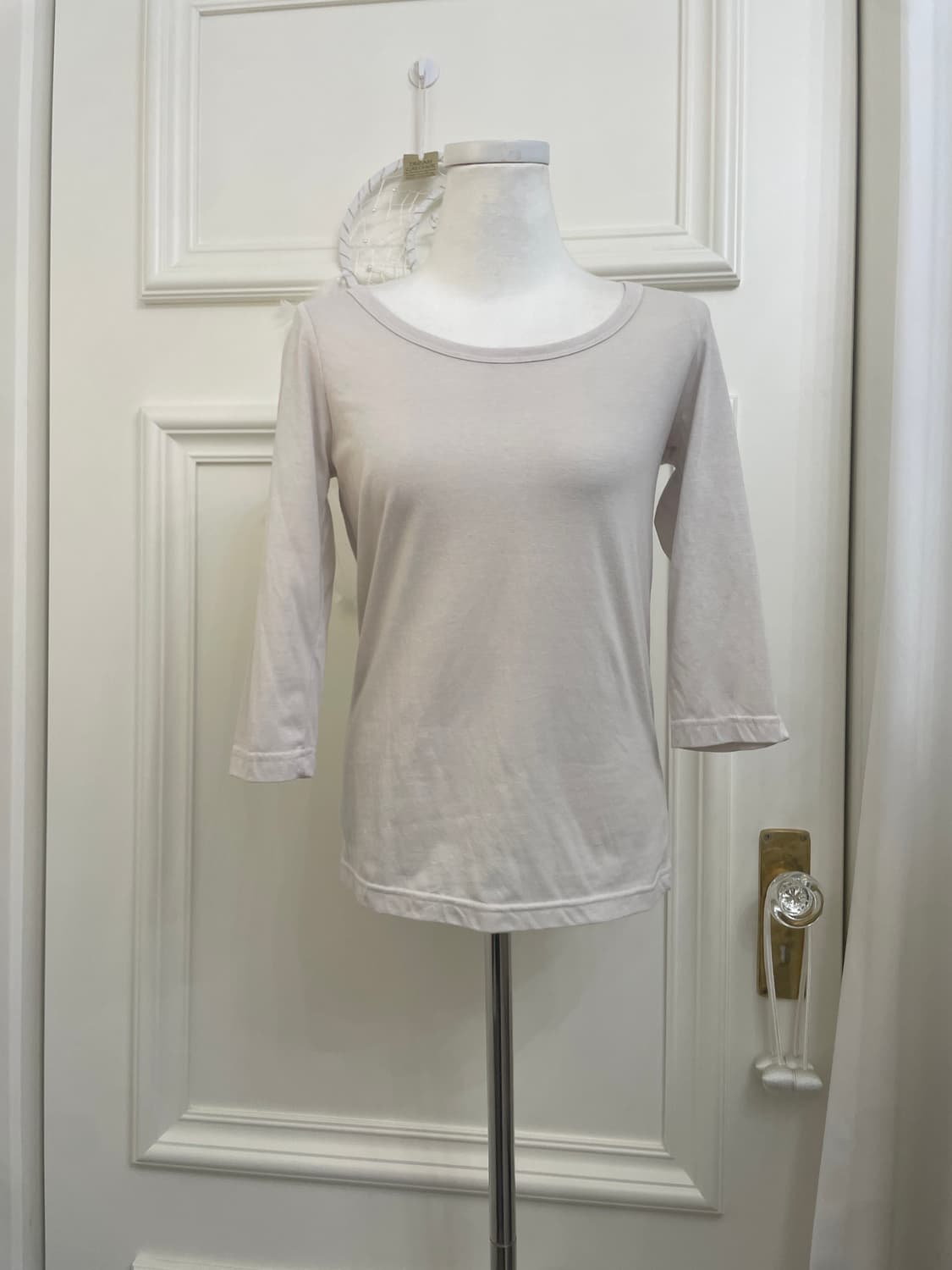 gray oatmeal crochet LAMBS WOOL cardiagn 상품이미지8