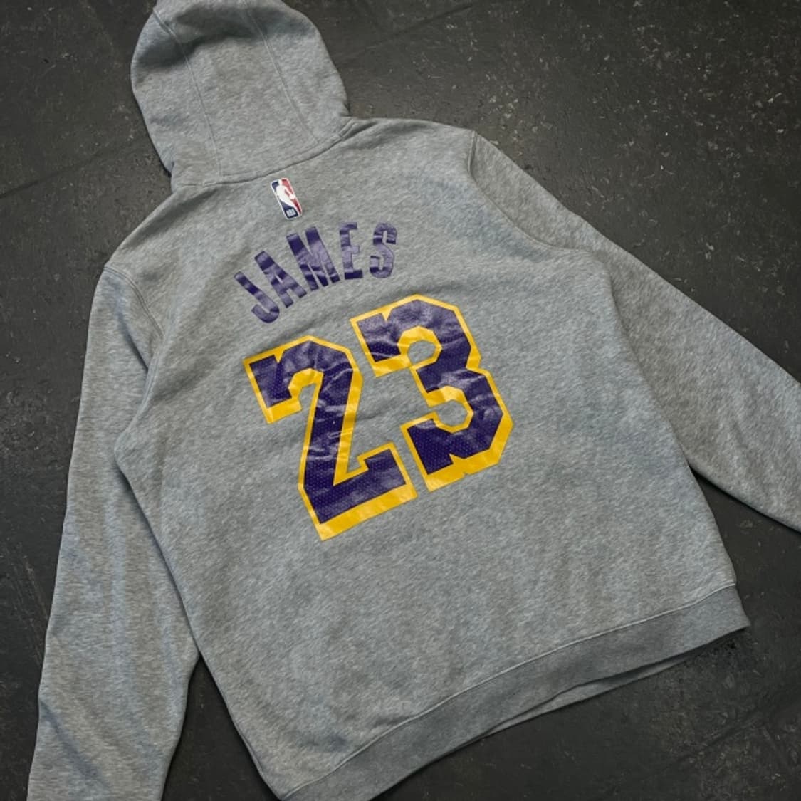 105 나이키 LA레이커스 르브론 후드티 상품이미지5