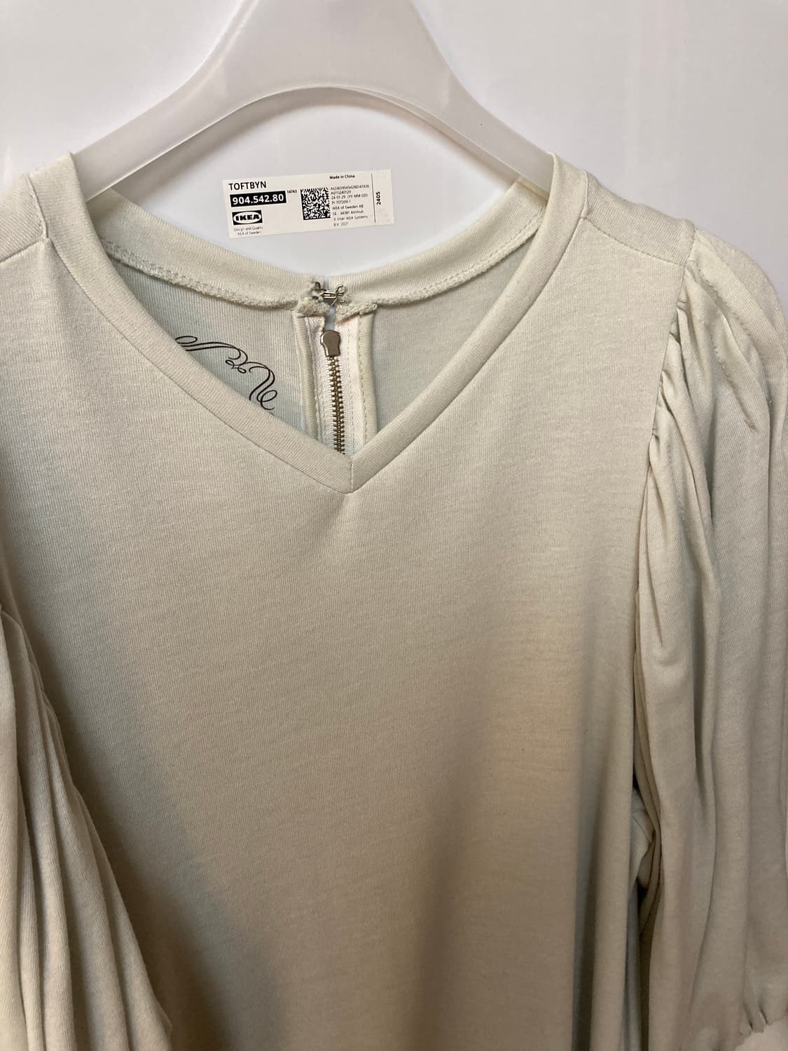 애옹쓰 아르누보드레스 세이지그린 상품이미지2