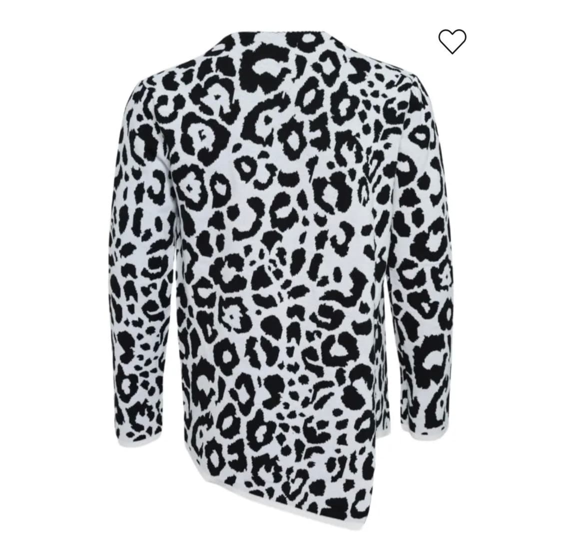 꼼데가르송 블랙 패턴 니트 스웨터 상품이미지2