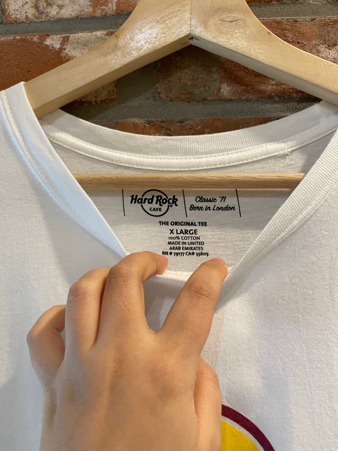 하드락카페 티셔츠 상품이미지2