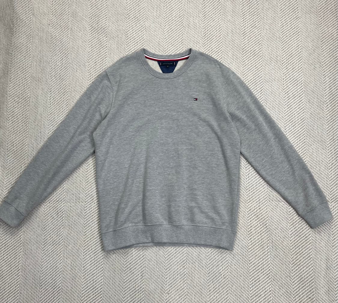 타미힐피거 맨투맨 L 그레이 상품이미지1