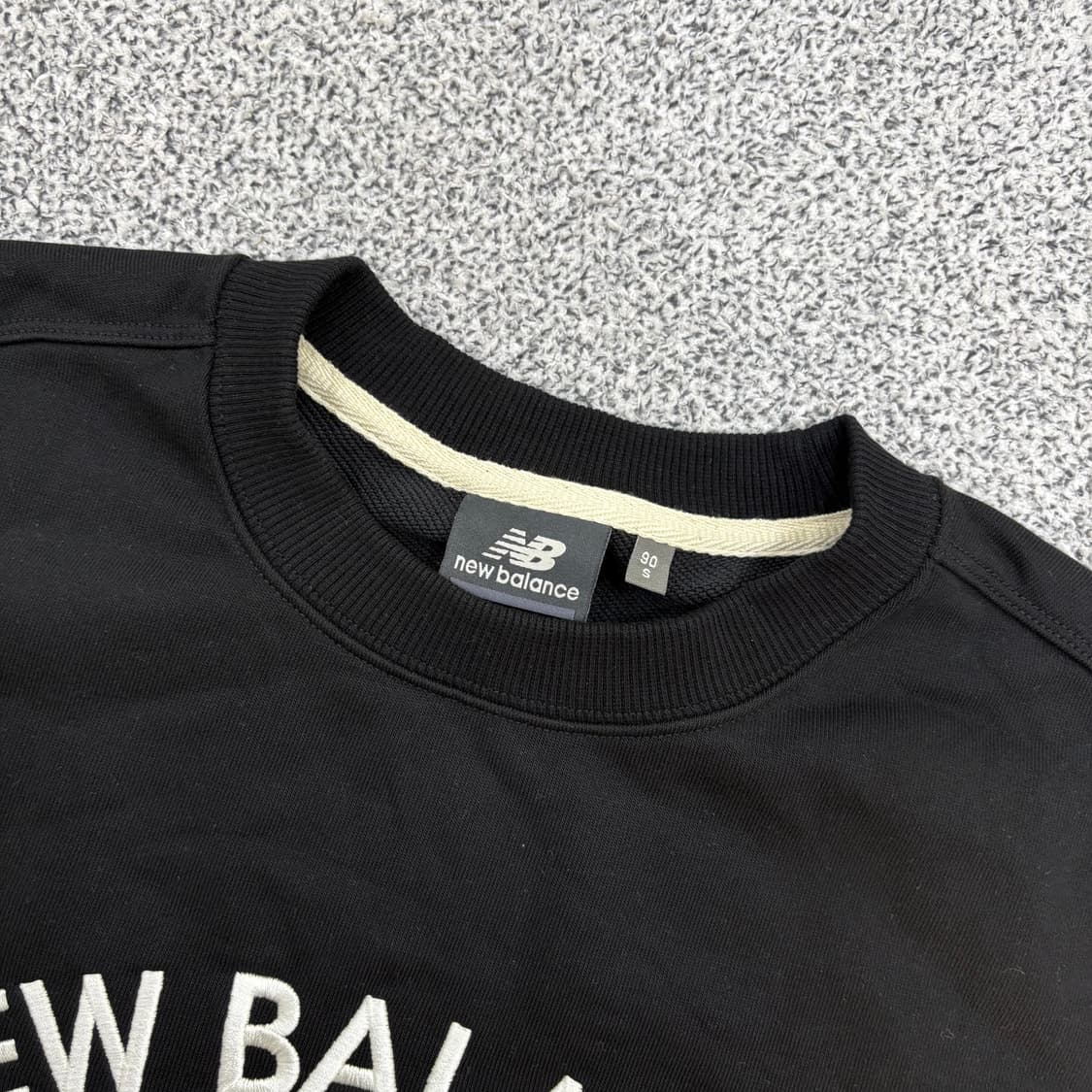 S 뉴발란스 빅프린팅 코튼 반팔티 0303J 상품이미지2