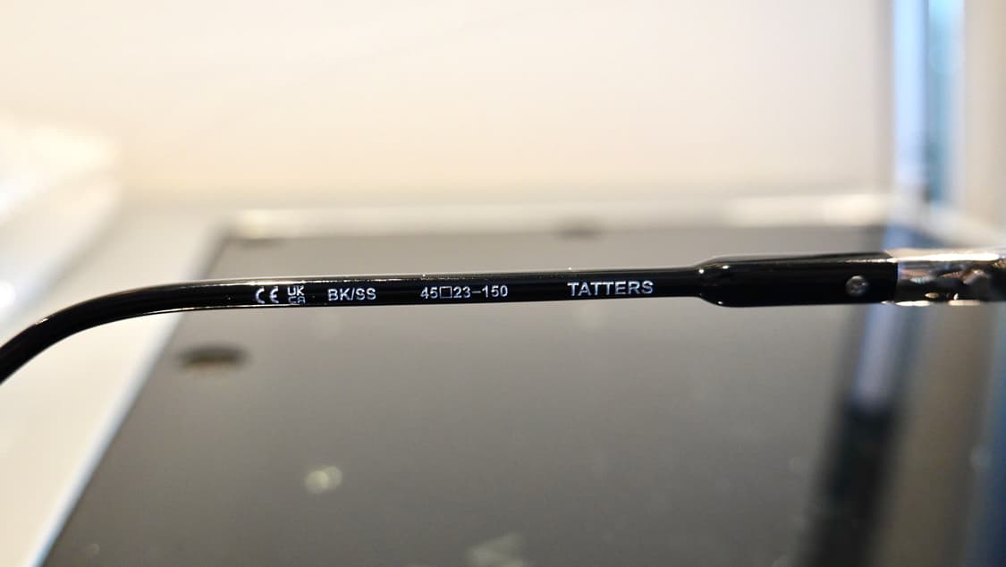 크롬하츠 TATTERS (태터스) BK/SS 안경 상품이미지9